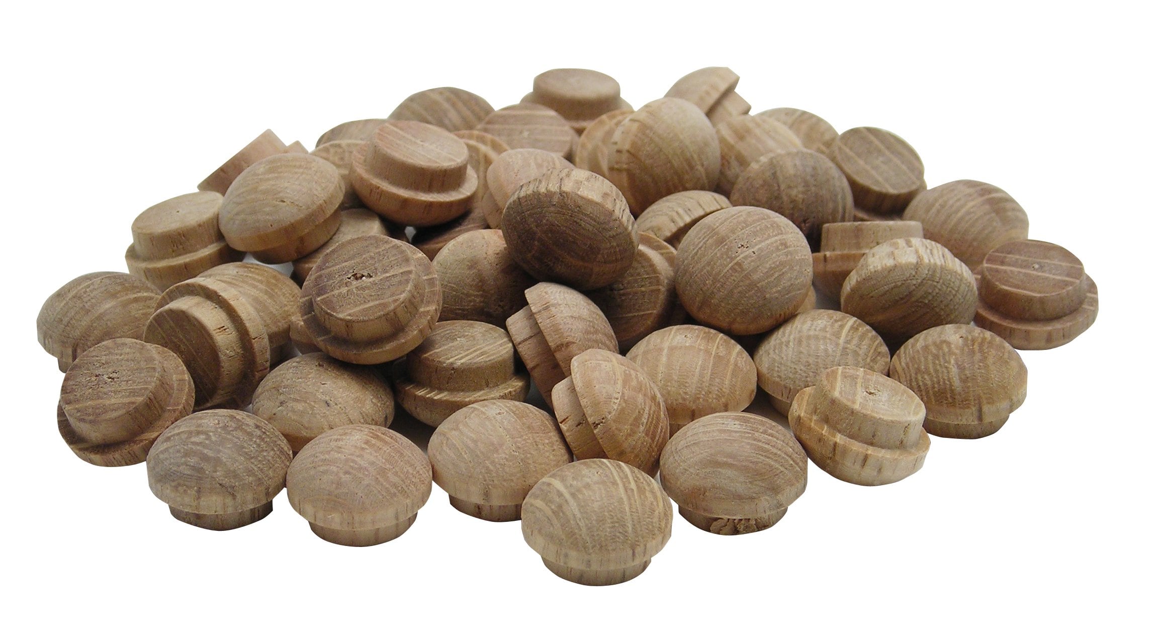 General Tools & Instruments 3/8 in. Oak Button Plugs 72-Pack #311038