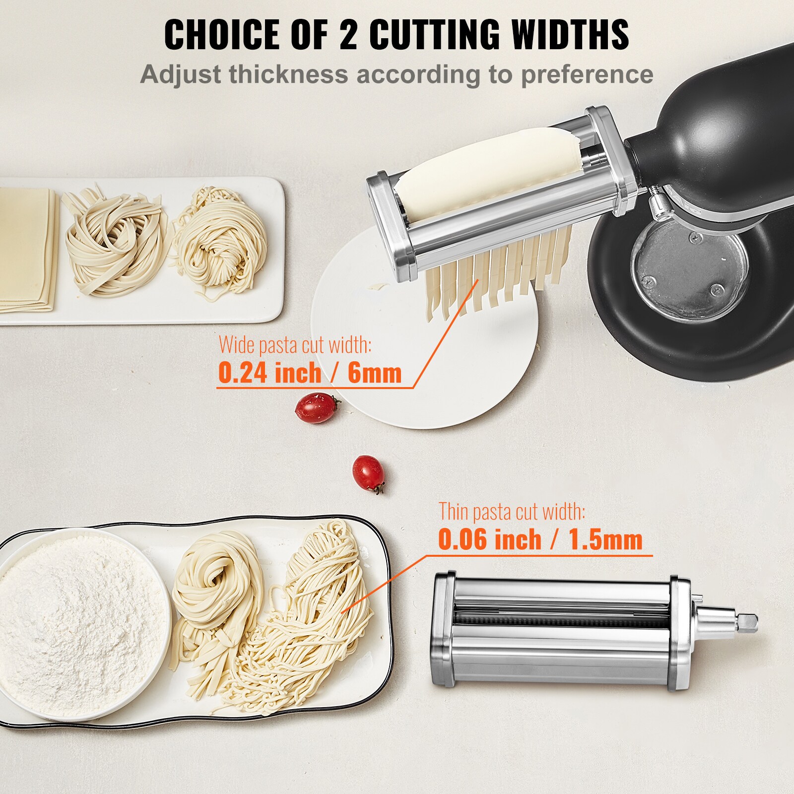 Mecale YAS-XYYFJS Stand-Mixers-Attach-Access - View #5