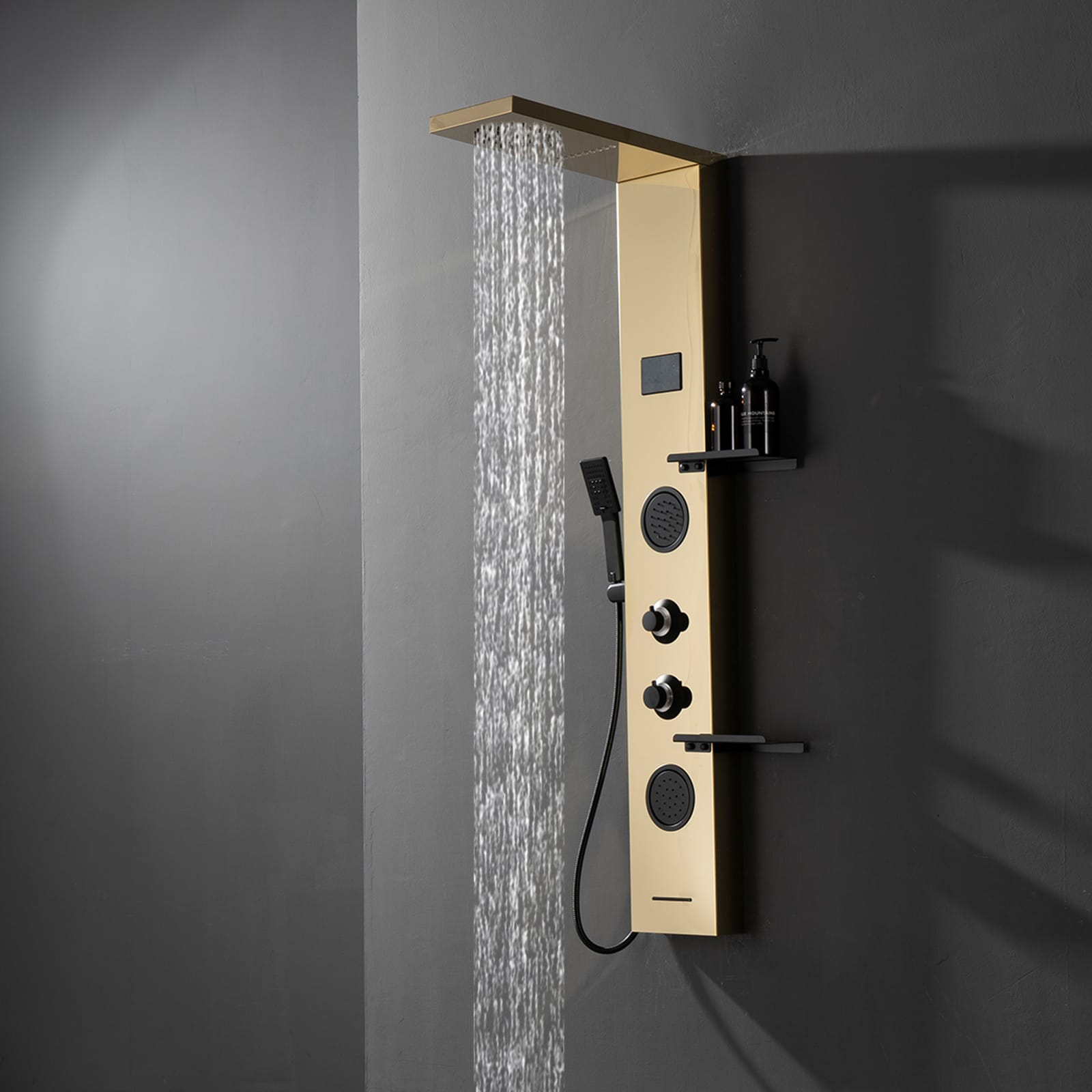 BWE YTP22-BGK Showerhead-Bar-Panels - View #3