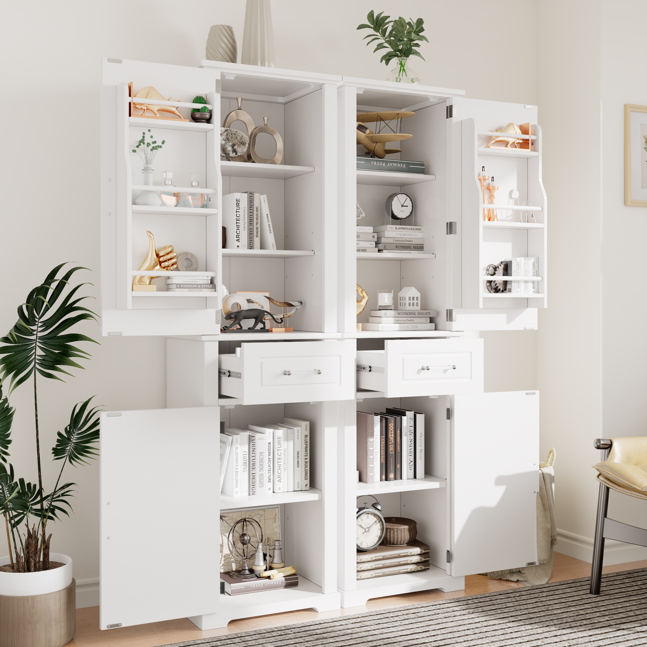 ModernLuxe L3P-N725S257456K Bathroom-Wall-Cabinets - View #19