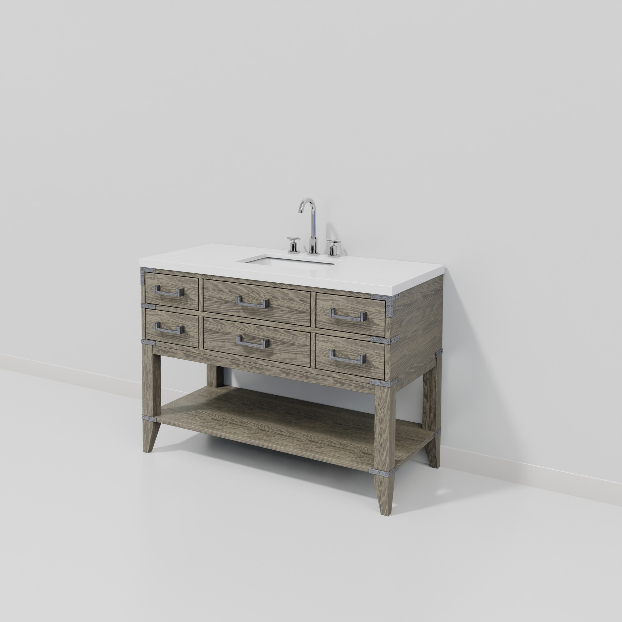 Lexora LVGR48SR201 Bath-Vanity-Combo - View #5