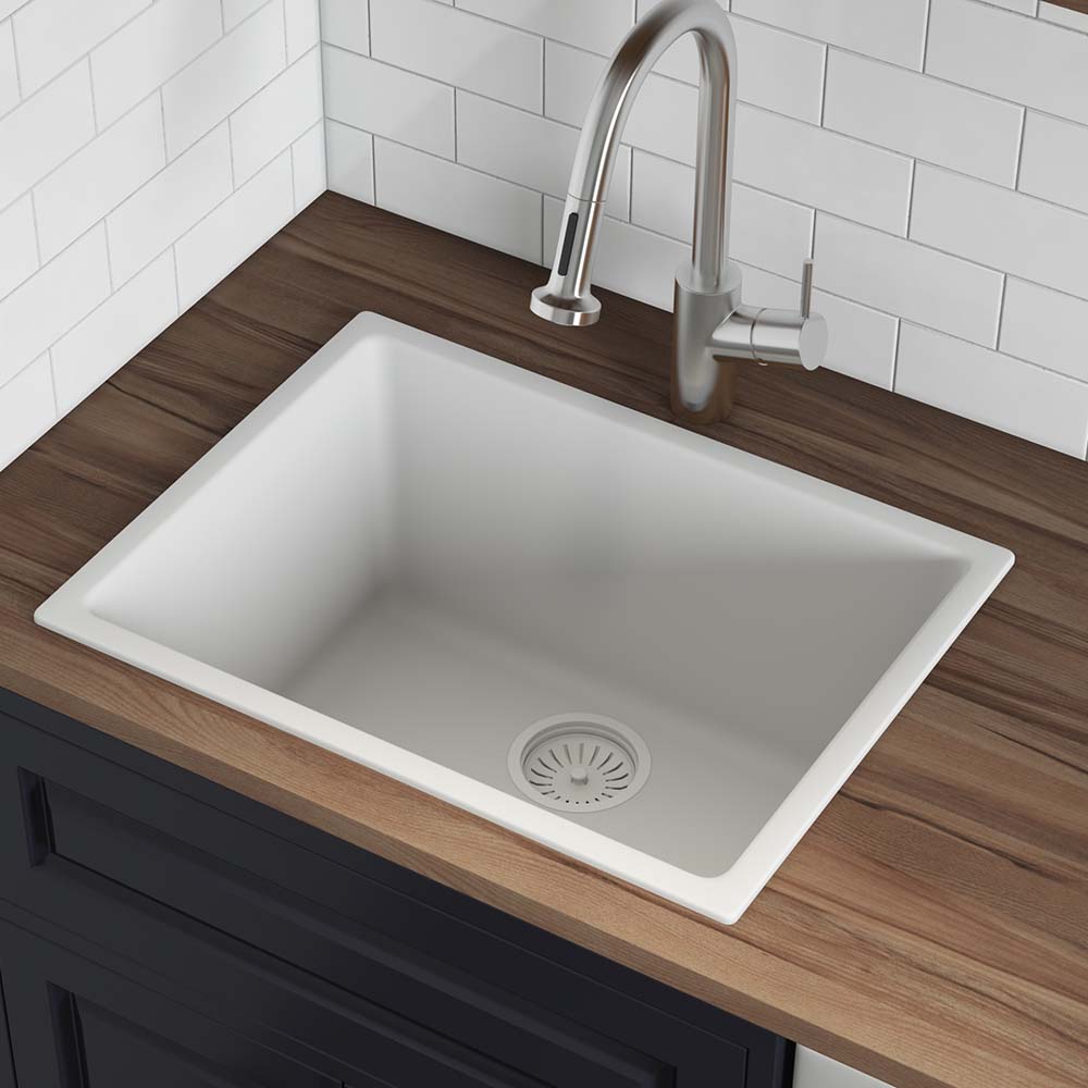 Ruvati RVL2420WH Kitchen-Sinks - View #6