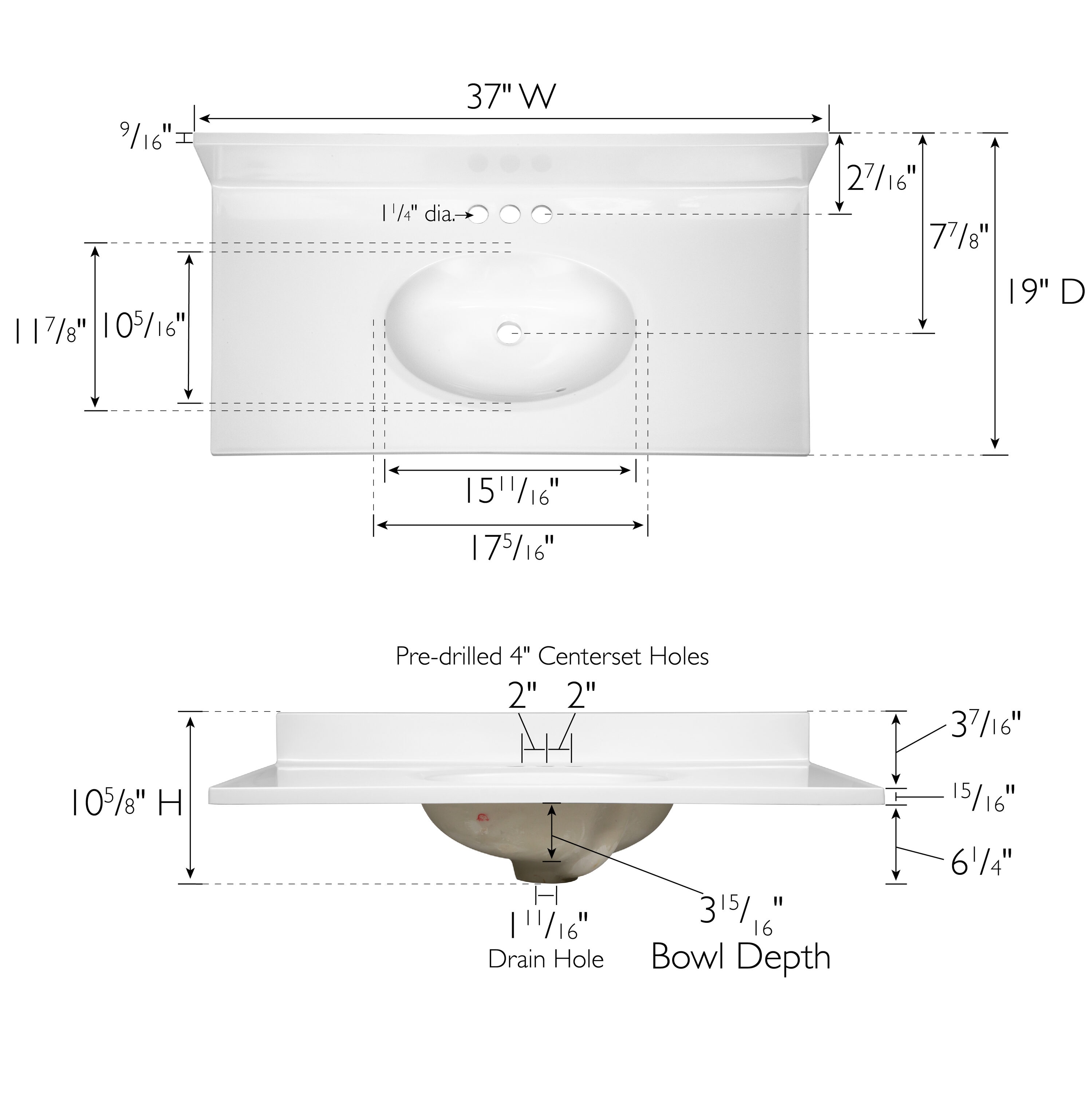 Design House 586206 Vanity-Tops - View #3