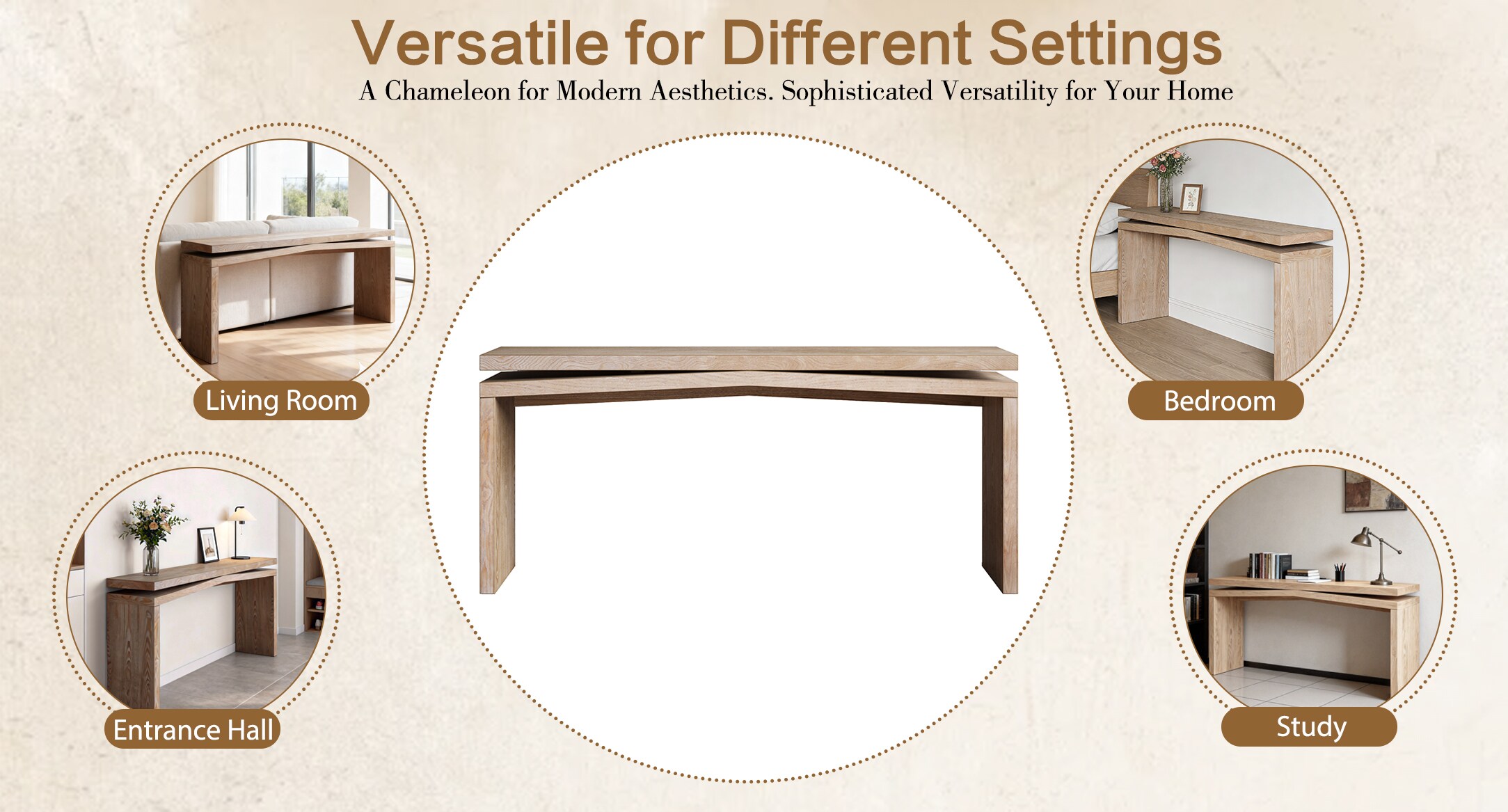 Vynxaria LS0505-144511138 Console-Sofa-Tables - View #6