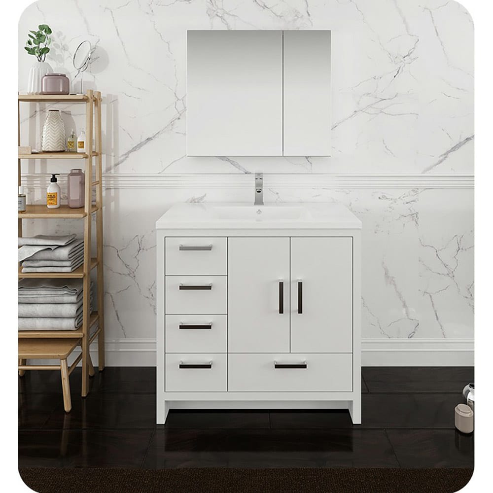 Fresca FCB9436WH-L vanities - View #5
