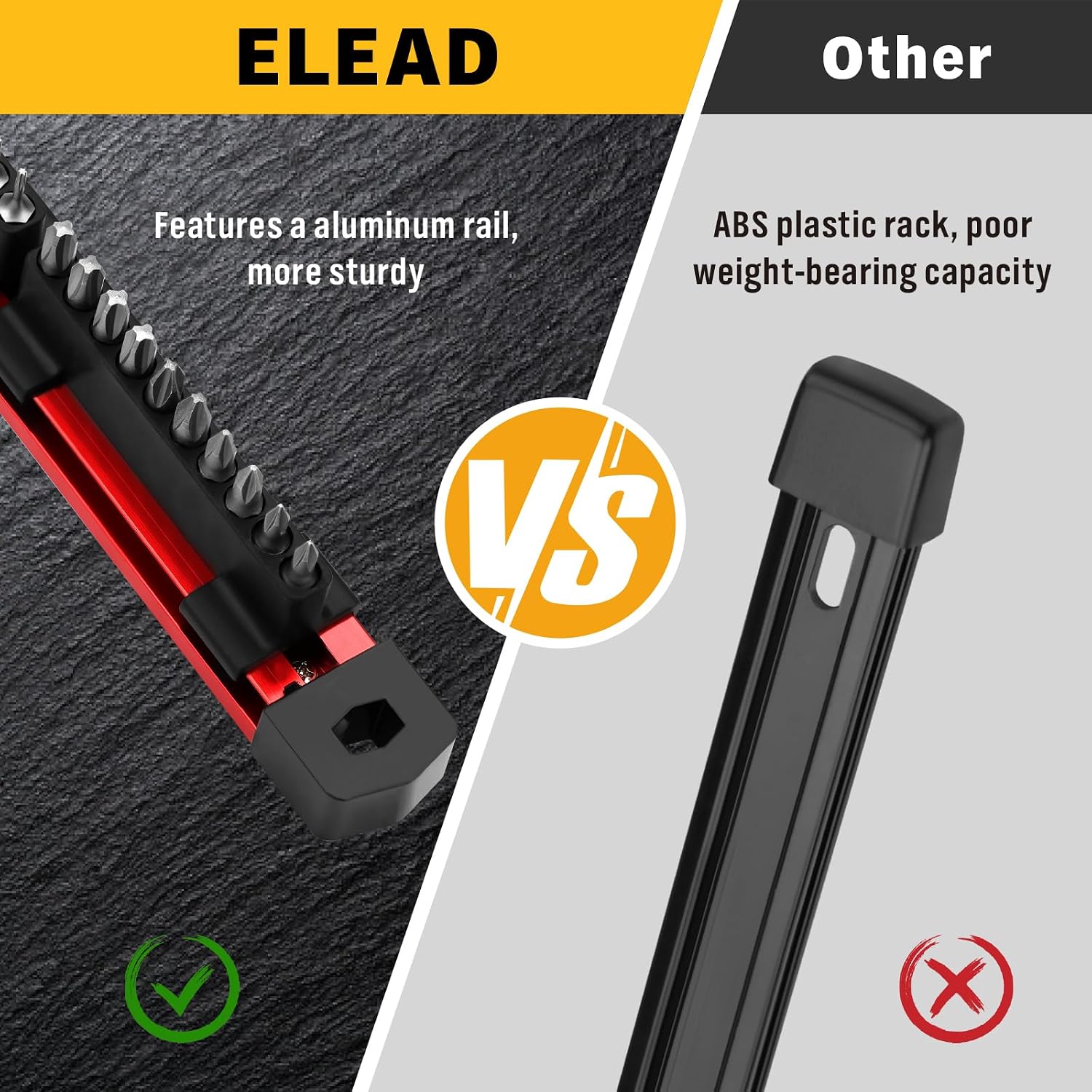 ELEAD Y1-B0DP9MPTFN Screwdriving-Bit-Holders-Adapters - View #5