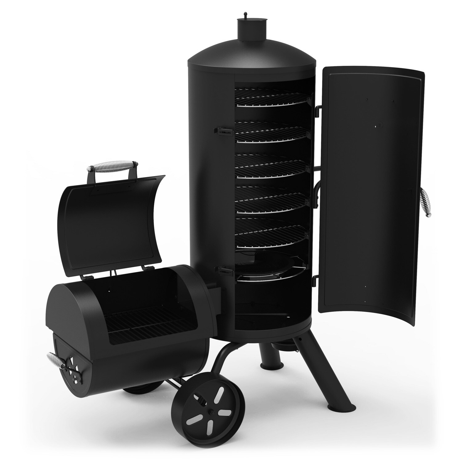 Dyna-Glo DGSS1382VCS-D Charcoal-Smokers - View #3