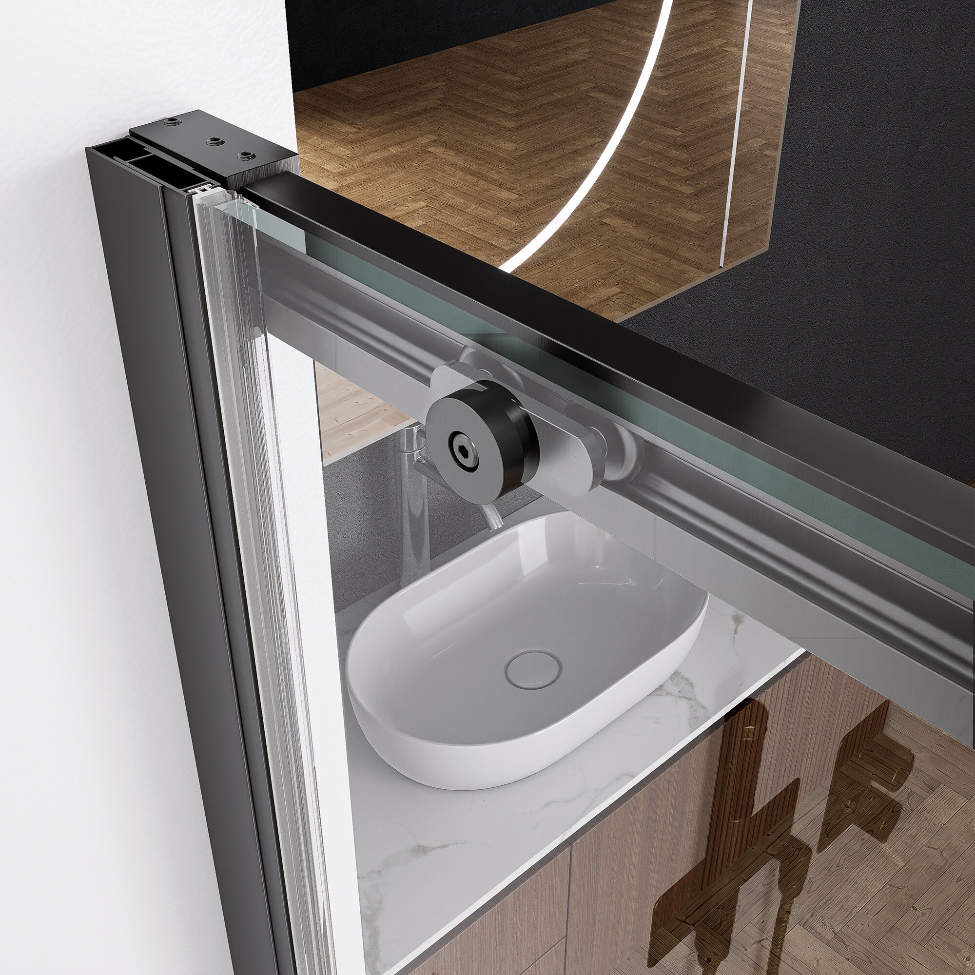WELLFOR CB-FTL003 Shower-Doors - View #6