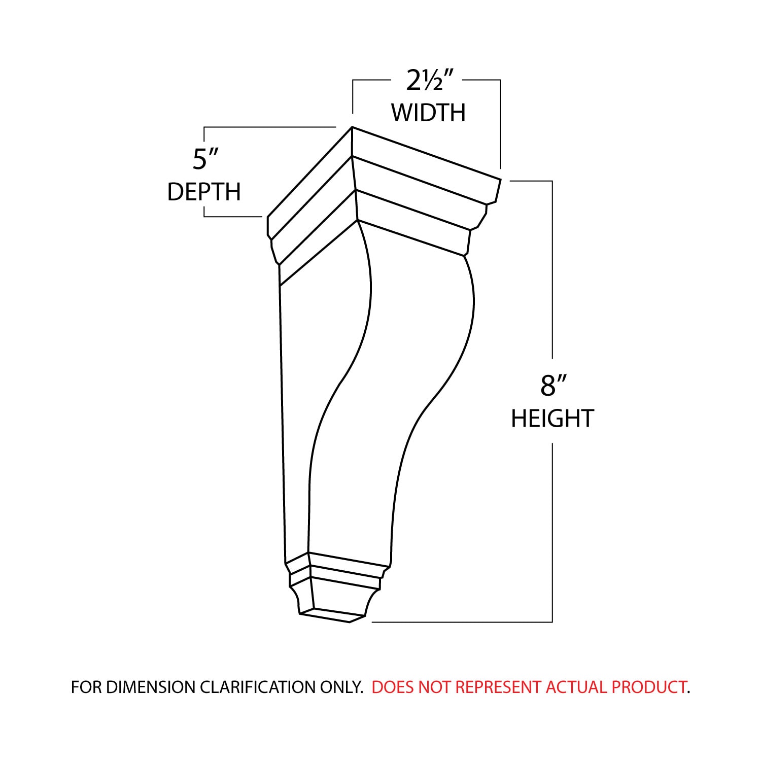 Architectural Products by Outwater 3P5.13.00129 corbels - View #2