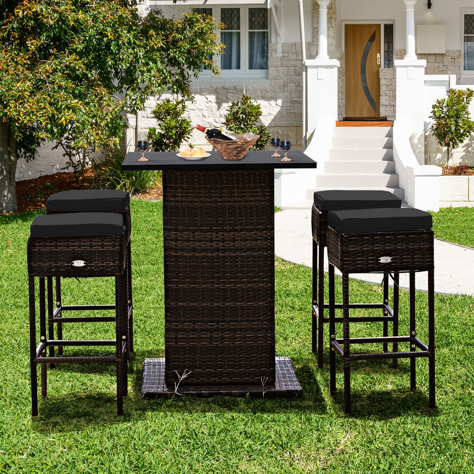 Slickblue D-CO-+KD44286WH Patio-Dining-Sets - View #5