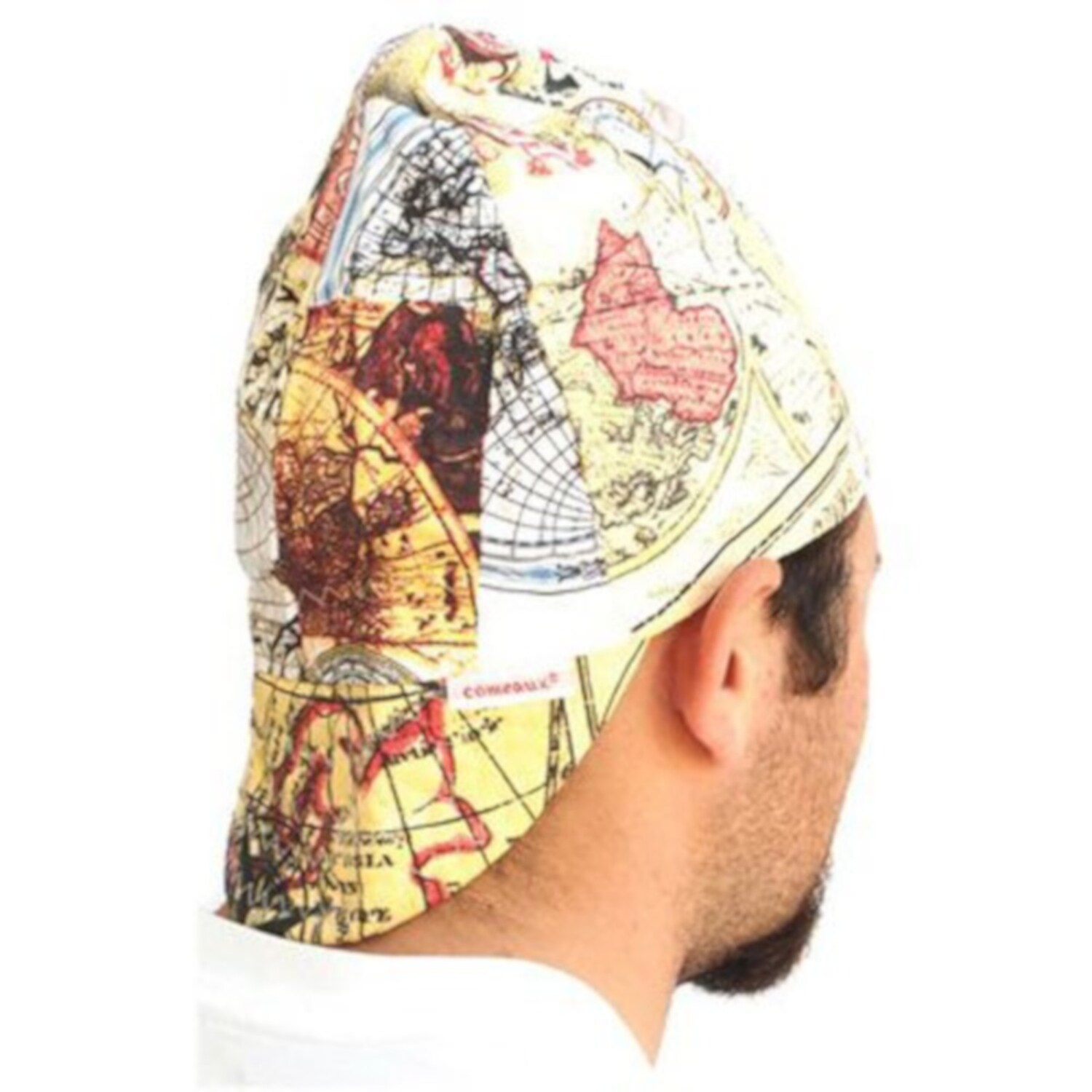 Forney  7.25 in. H X 7.25 in. W Cotton Welding Cap Multicolored 1 pc