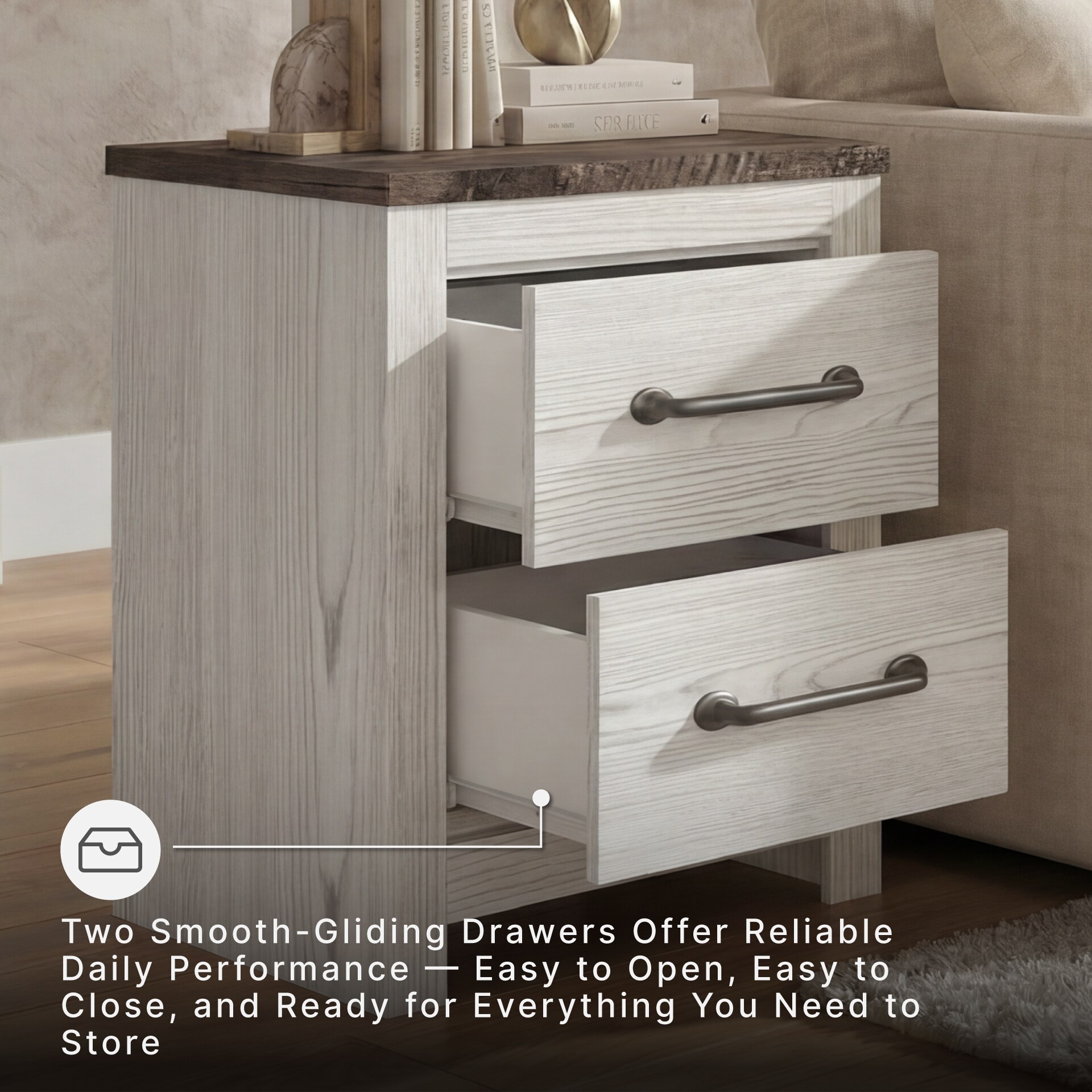 Signature Design by Ashley B1190-92 nightstands - View #4