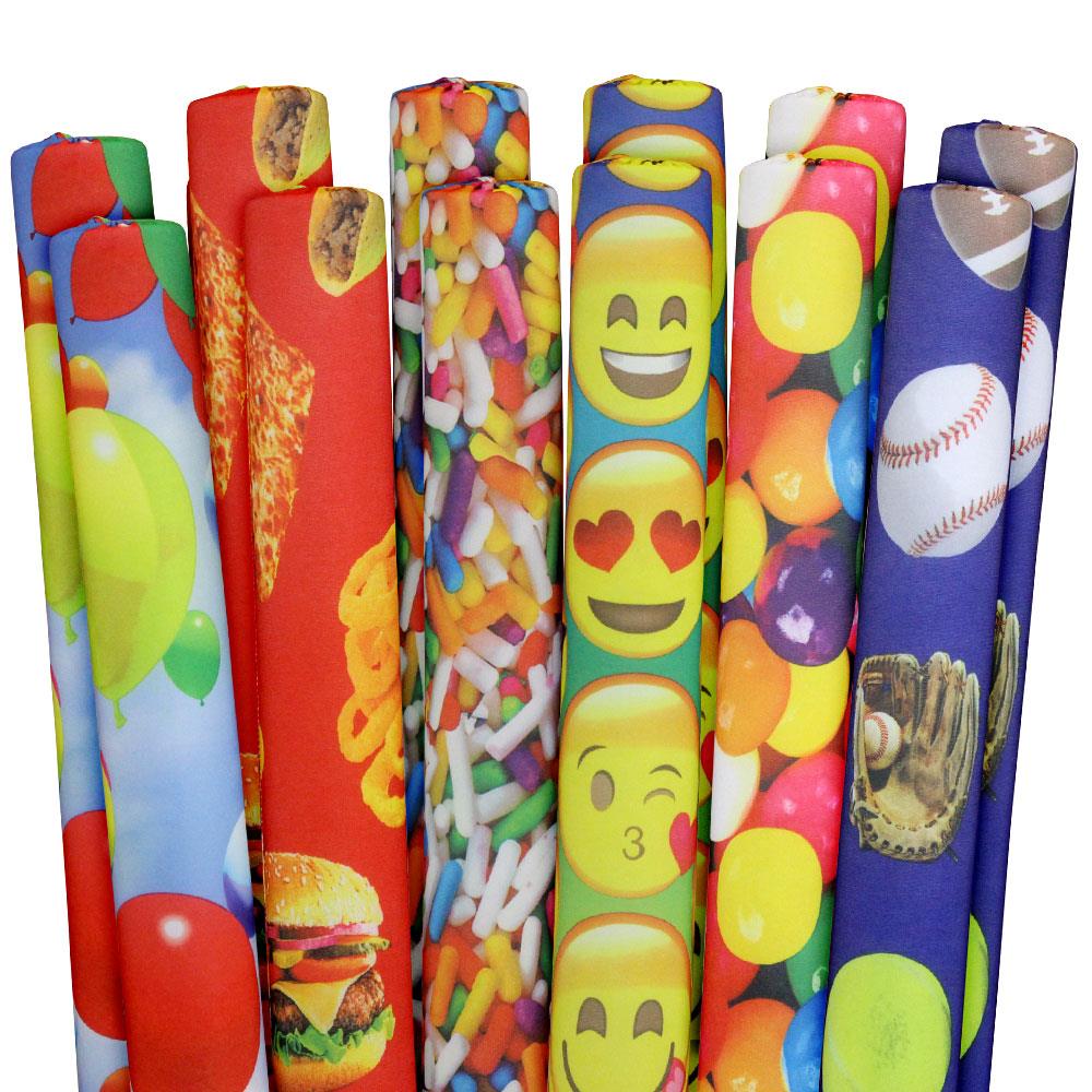 Designer Noodle 00225-12N 55.5-in x 2.25-in 1-Seat Pool Noodle 12-Pack