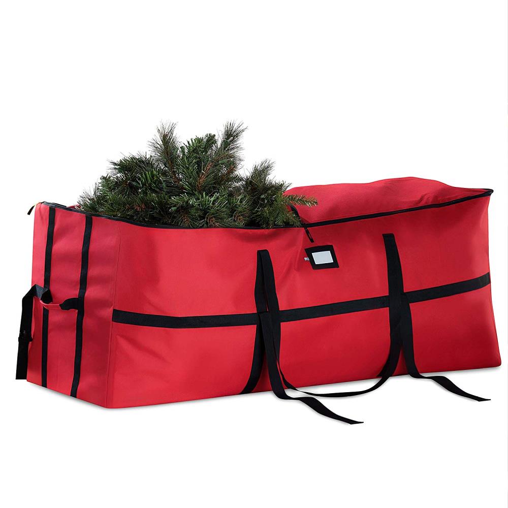 OSTO Wide Open Tree Storage Bag 24 In. x 24 In. x 59 In. Red at Lowes.com