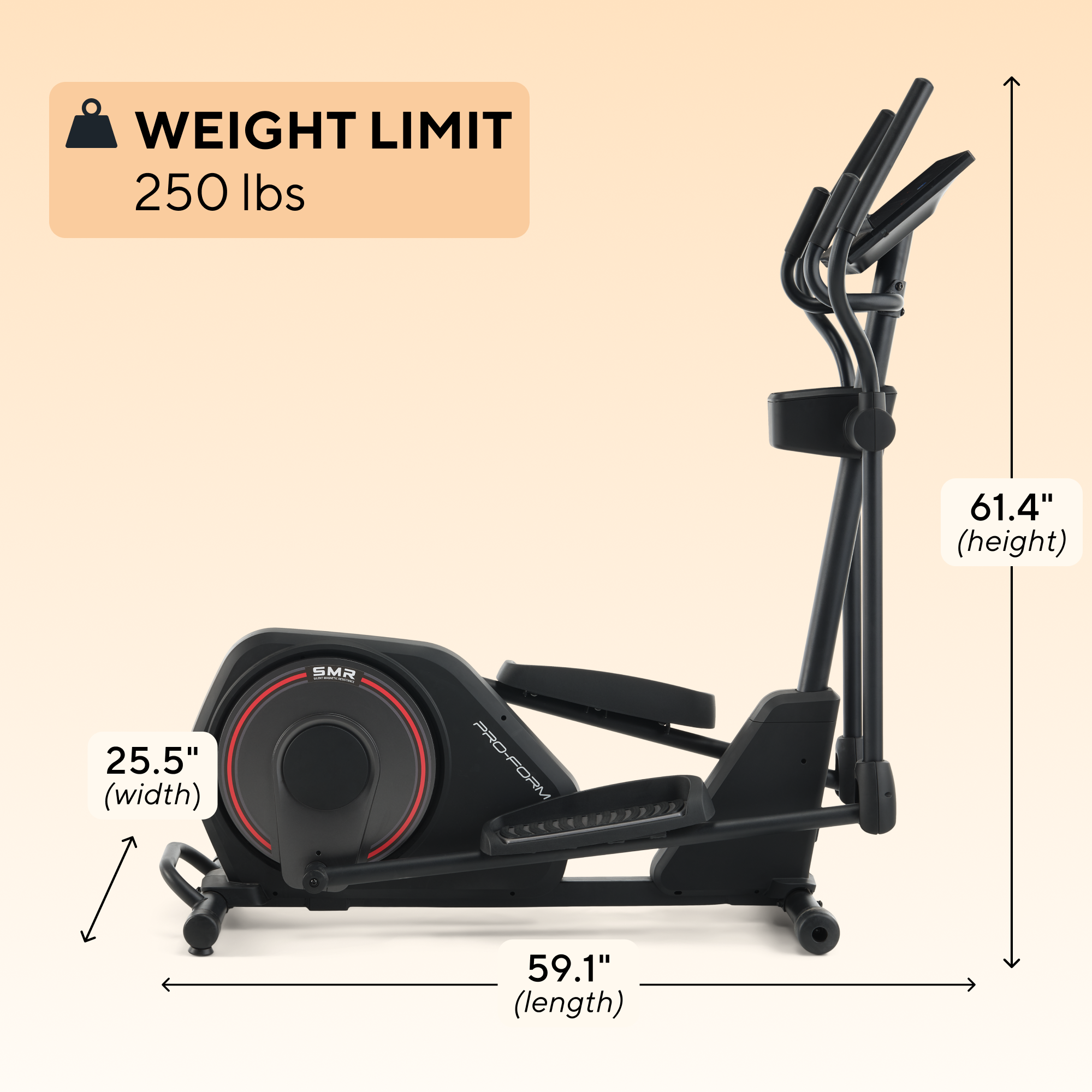 ProForm PFEL54925 ellipticals - View #3