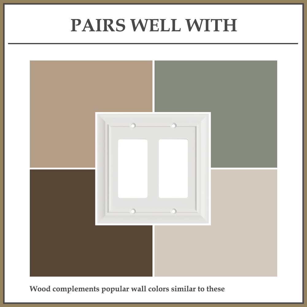 allen + roth DWP00007 Electrical-Wall-Plates - View #7