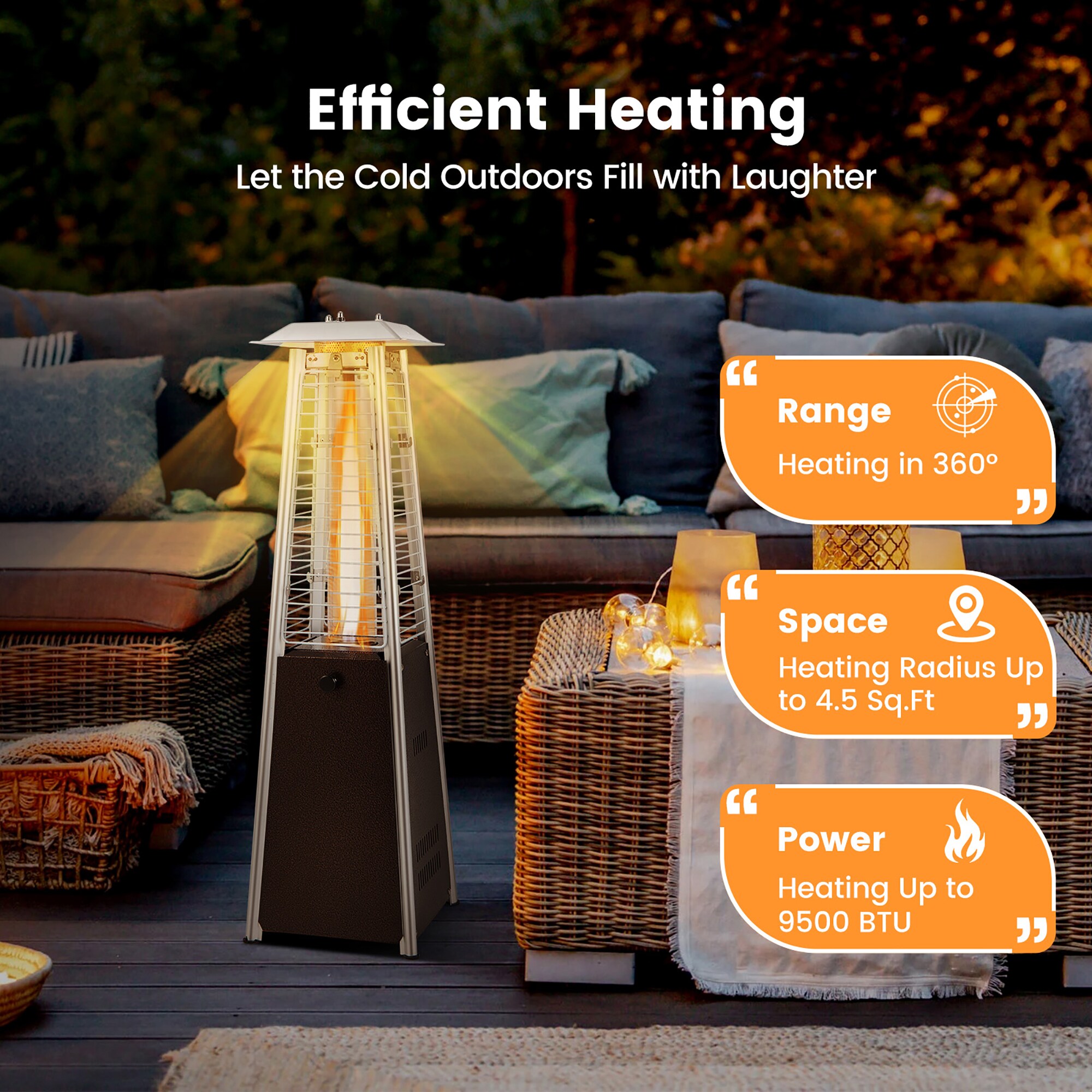 Costway LWS00847 Portable-Liquid-Propane-Heaters - View #3