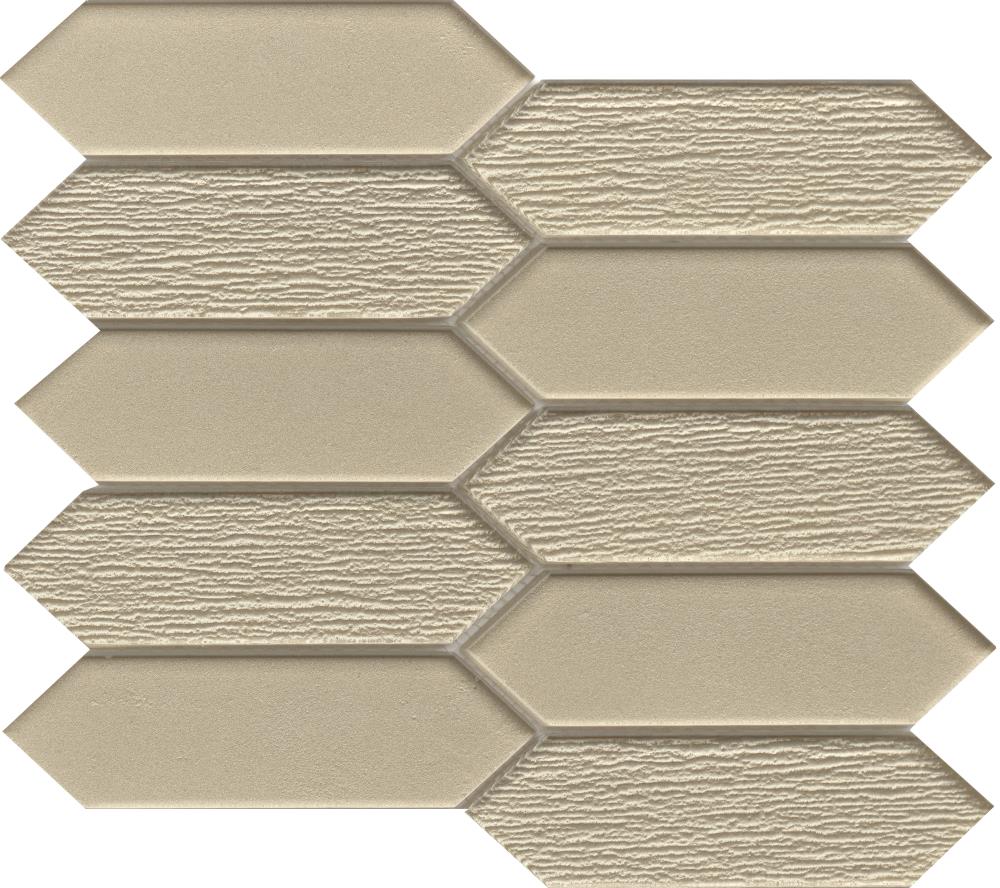Emser Picket 11-Pack Honey Glass Border Tile (10-in x 10-in)