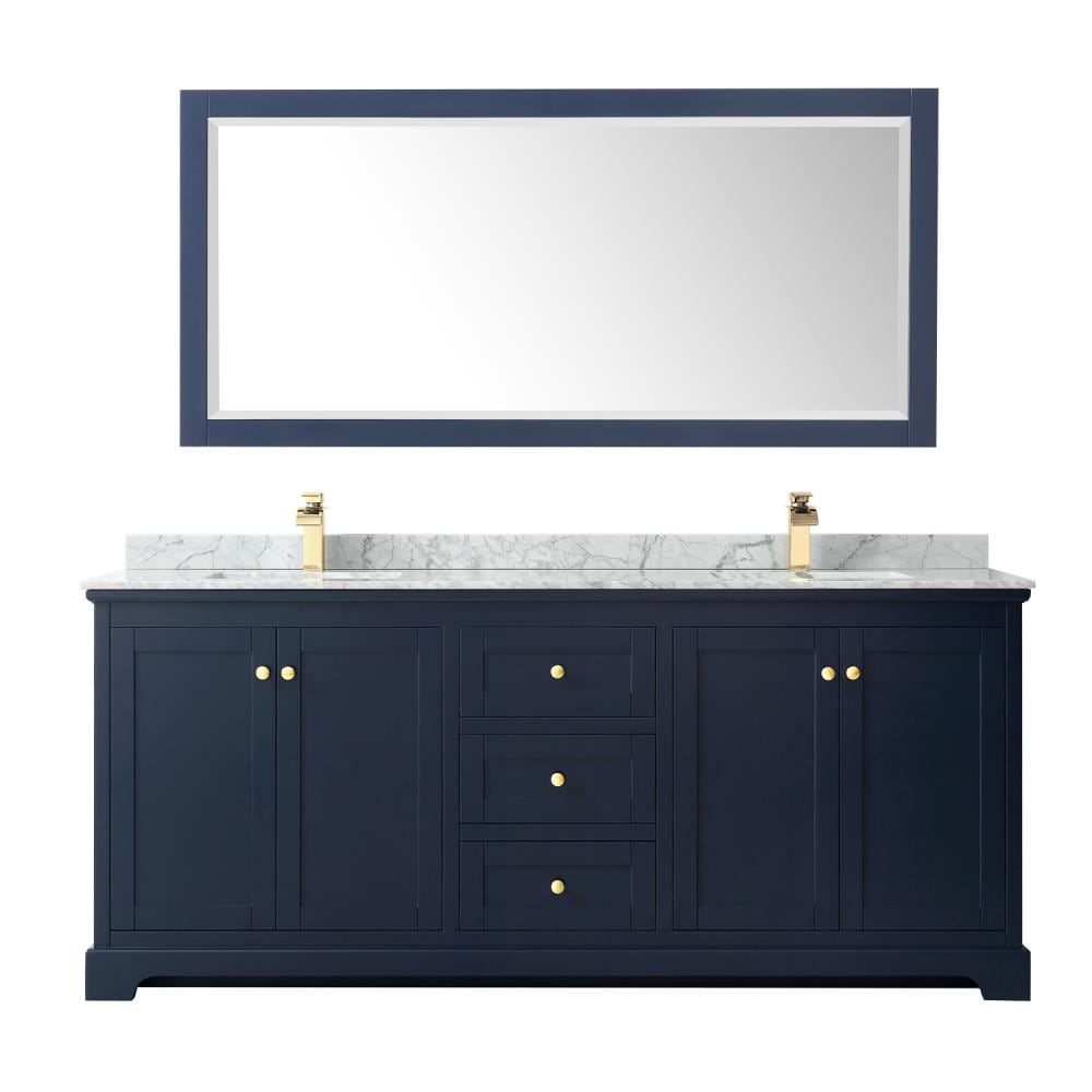 Wyndham Collection WCV232380DBLCMUNSM70 Bath-Vanity-Combo - View #3