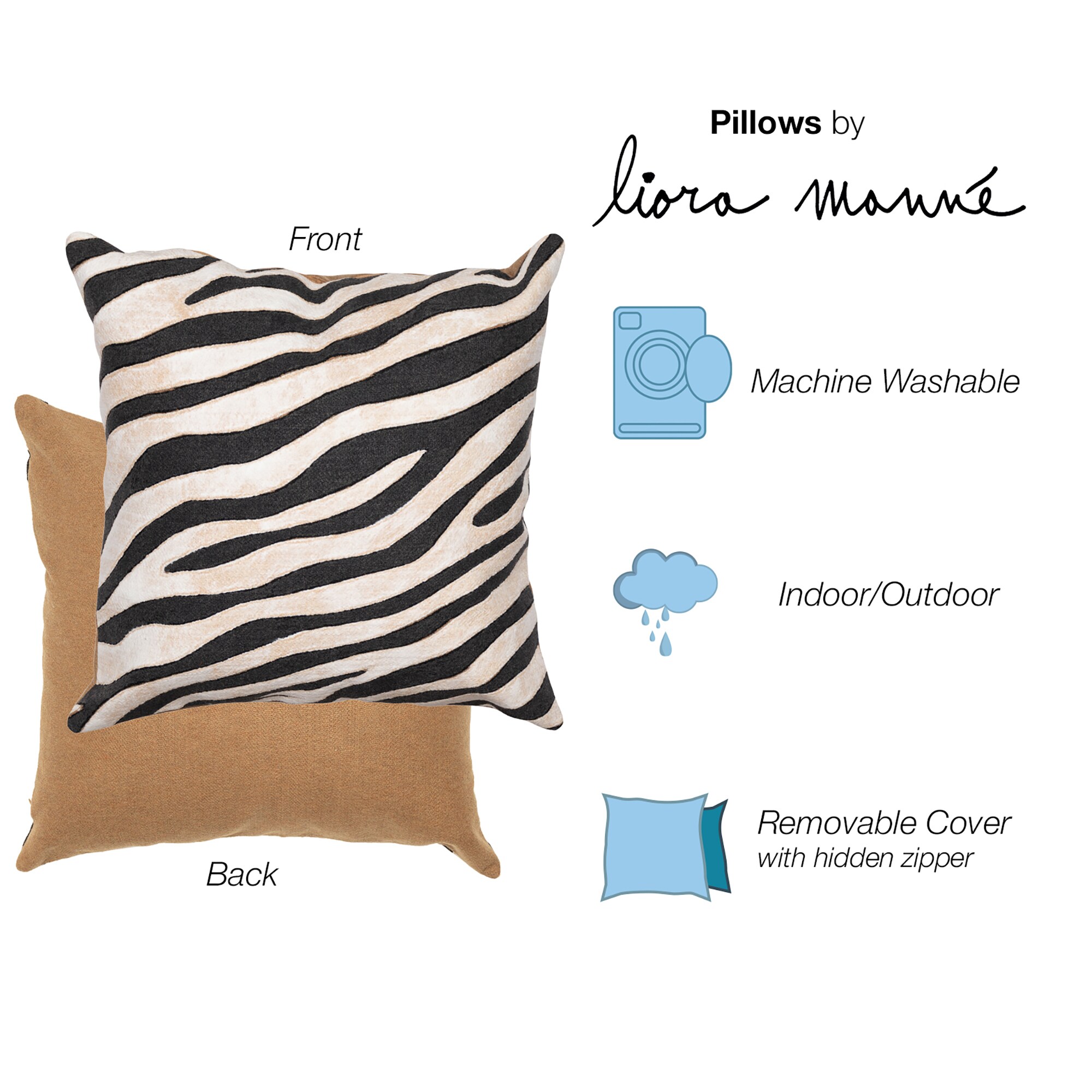 Liora Manne 7SA1S304348 Accent-Pillows - View #9