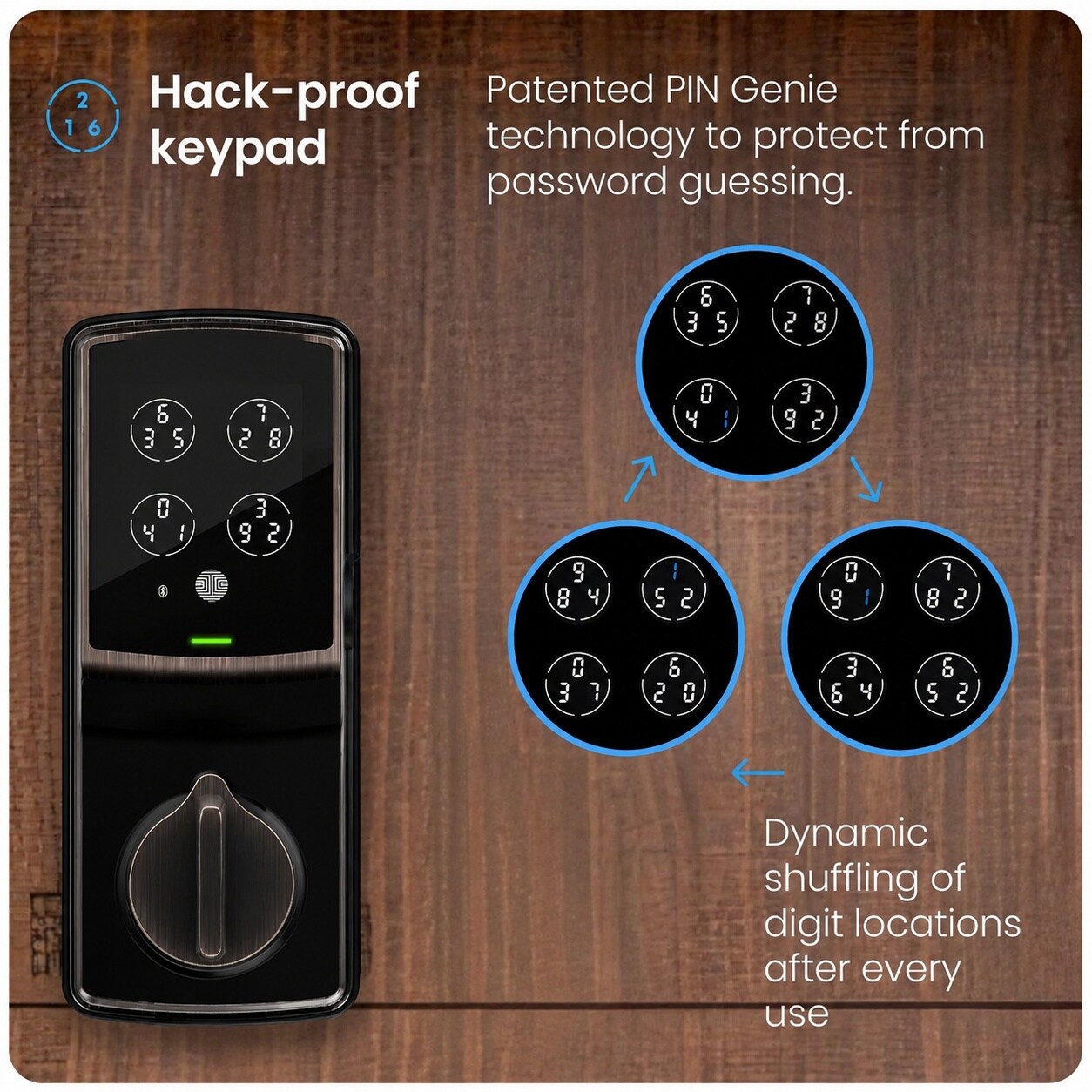 Phyfalip LPF0805P361 Electronic-Door-Locks - View #3