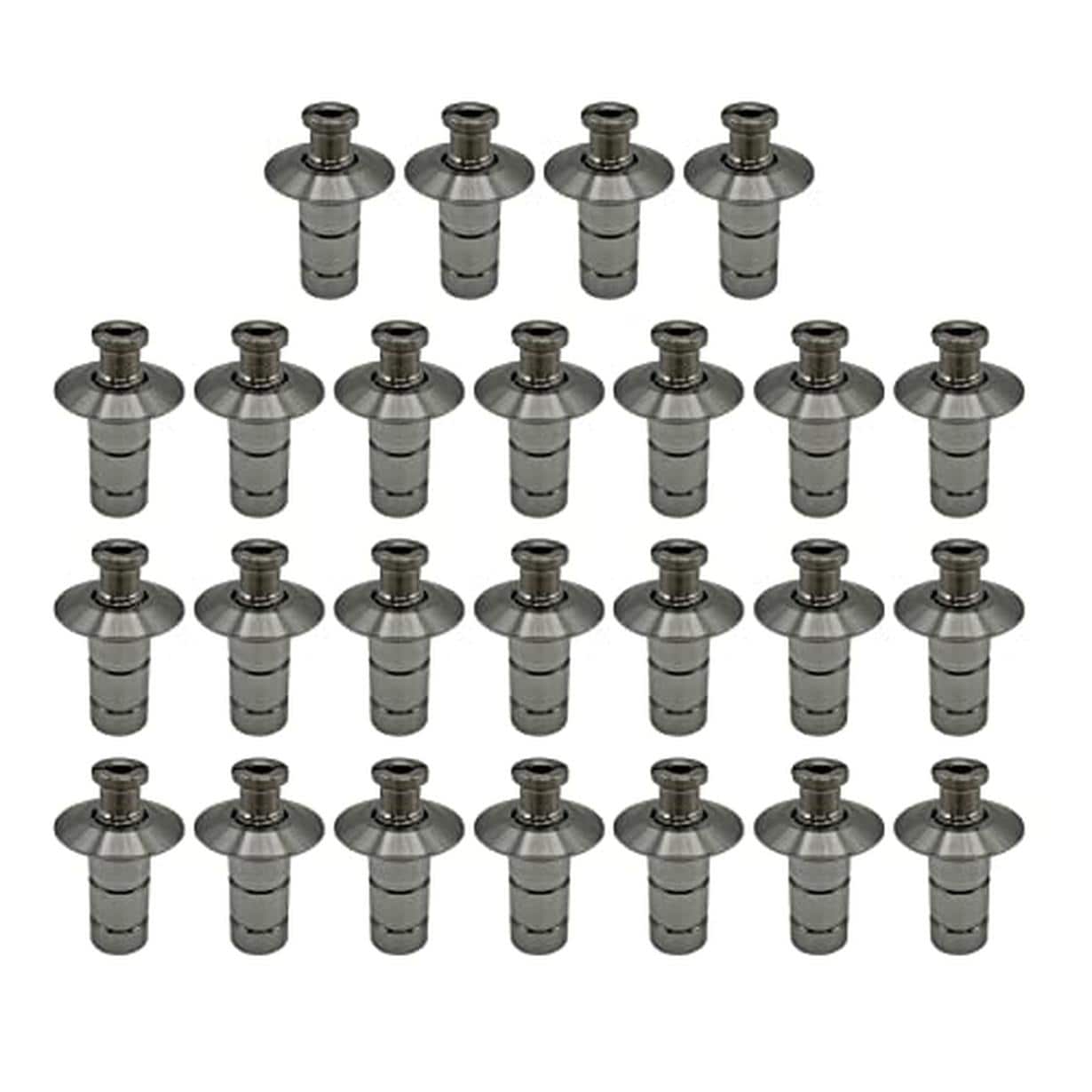 Poolzilla PZ-SS-ANCHOR-25PK 25 PCS High Grade Stainless Steel 304 Pool Cover Anchors for Concrete and Pavers