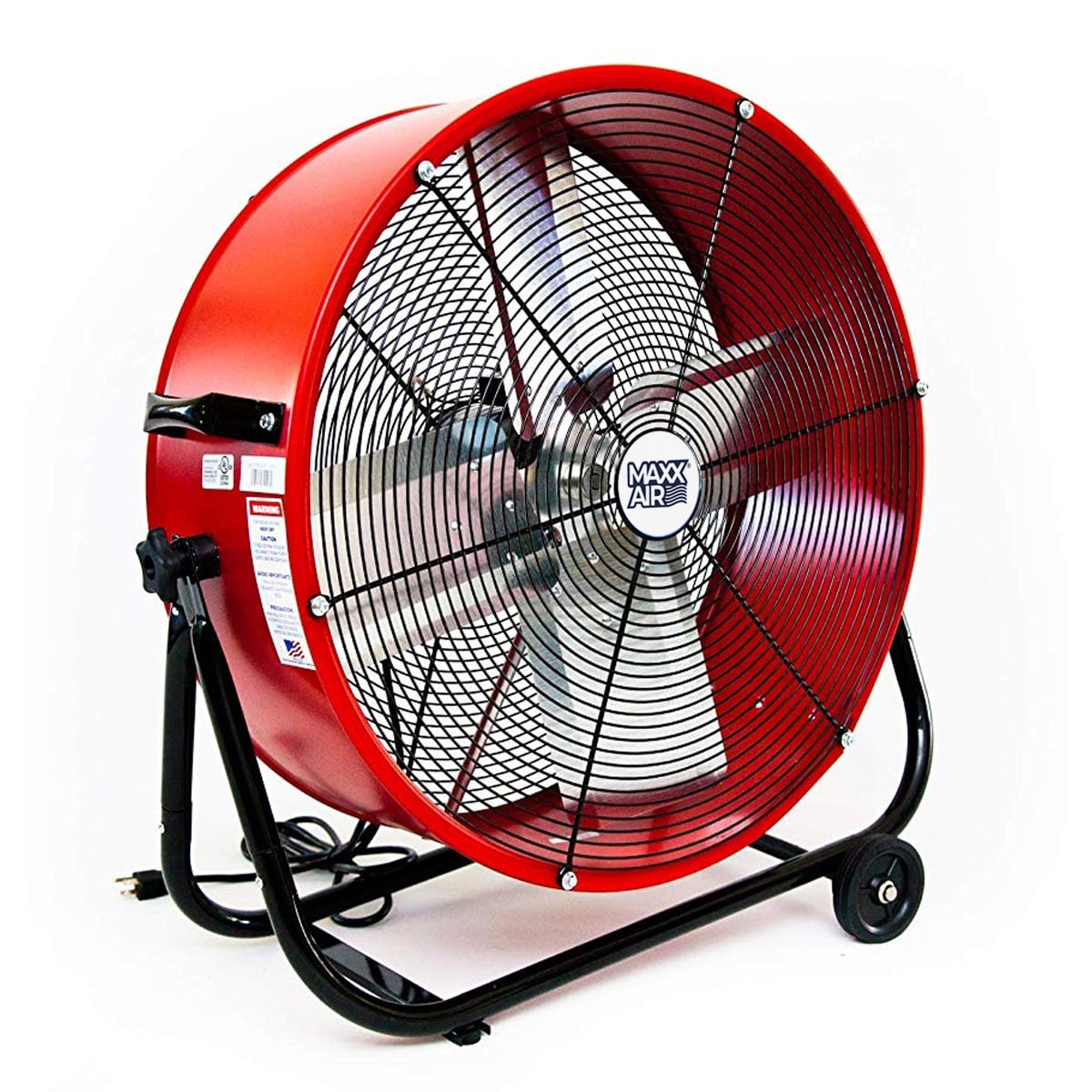 Maxx Air 24-in 120-Volt 2-Speed High Velocity Indoor Red Industrial Fan BF24TFREDUPS Sansujyuku sansujyuku.com