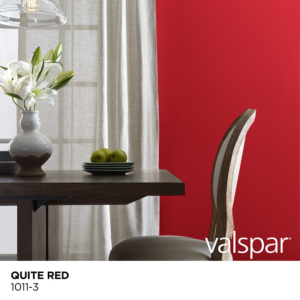 Valspar Quite Red 1011-3 Paint Sample (Half-Pint) at