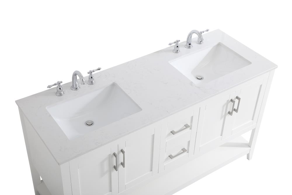 Elegant Decor FI48060DWH Bath-Vanity-Combo - View #6