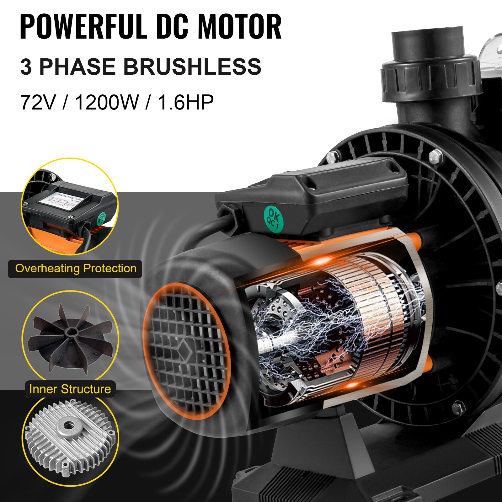 VEVOR TYNSB1200W0000001V9 Pool-Pumps - View #5