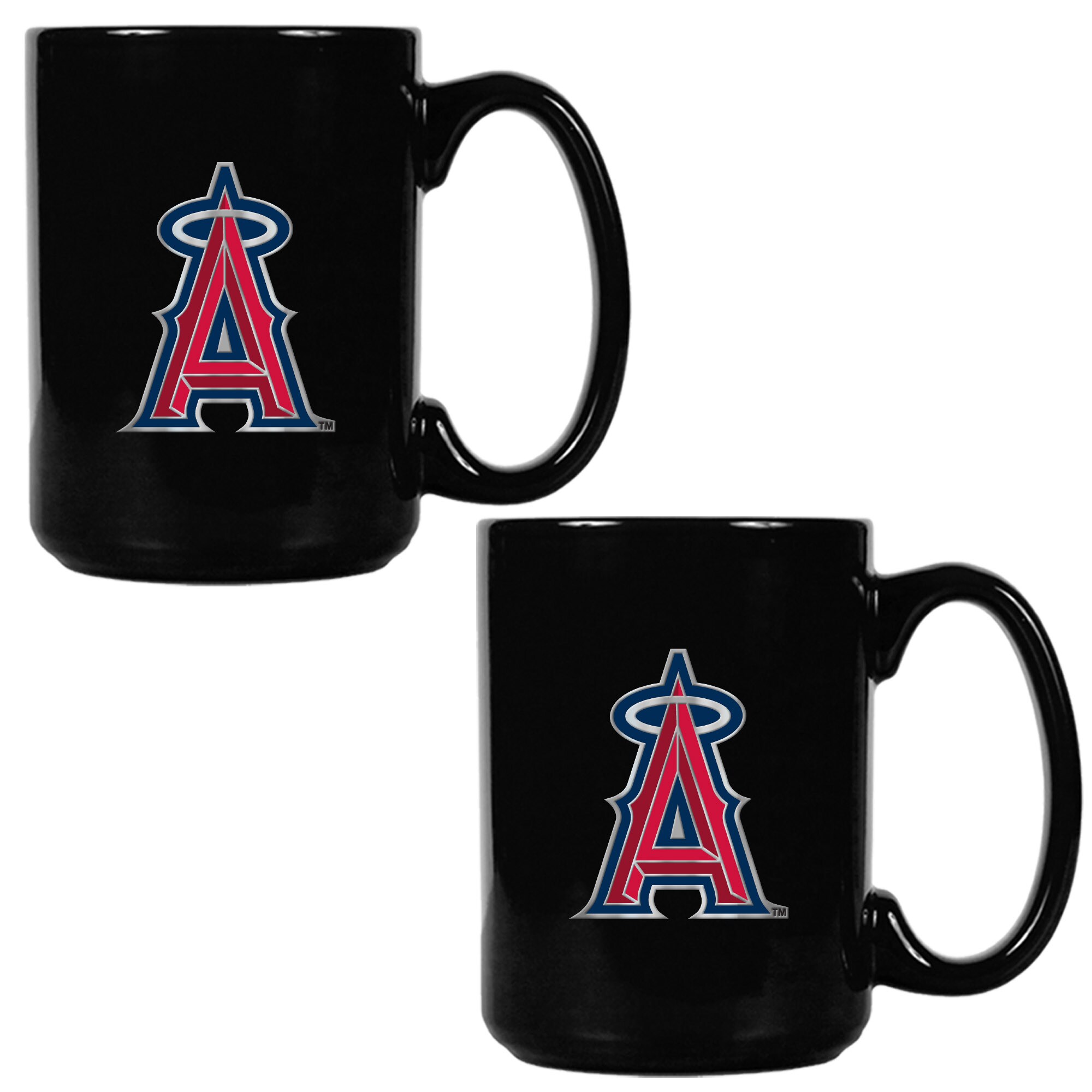 GREAT AMERICAN GMBGMR2104-4 15-fl oz Ceramic Multi Colored Mug Set of: 2