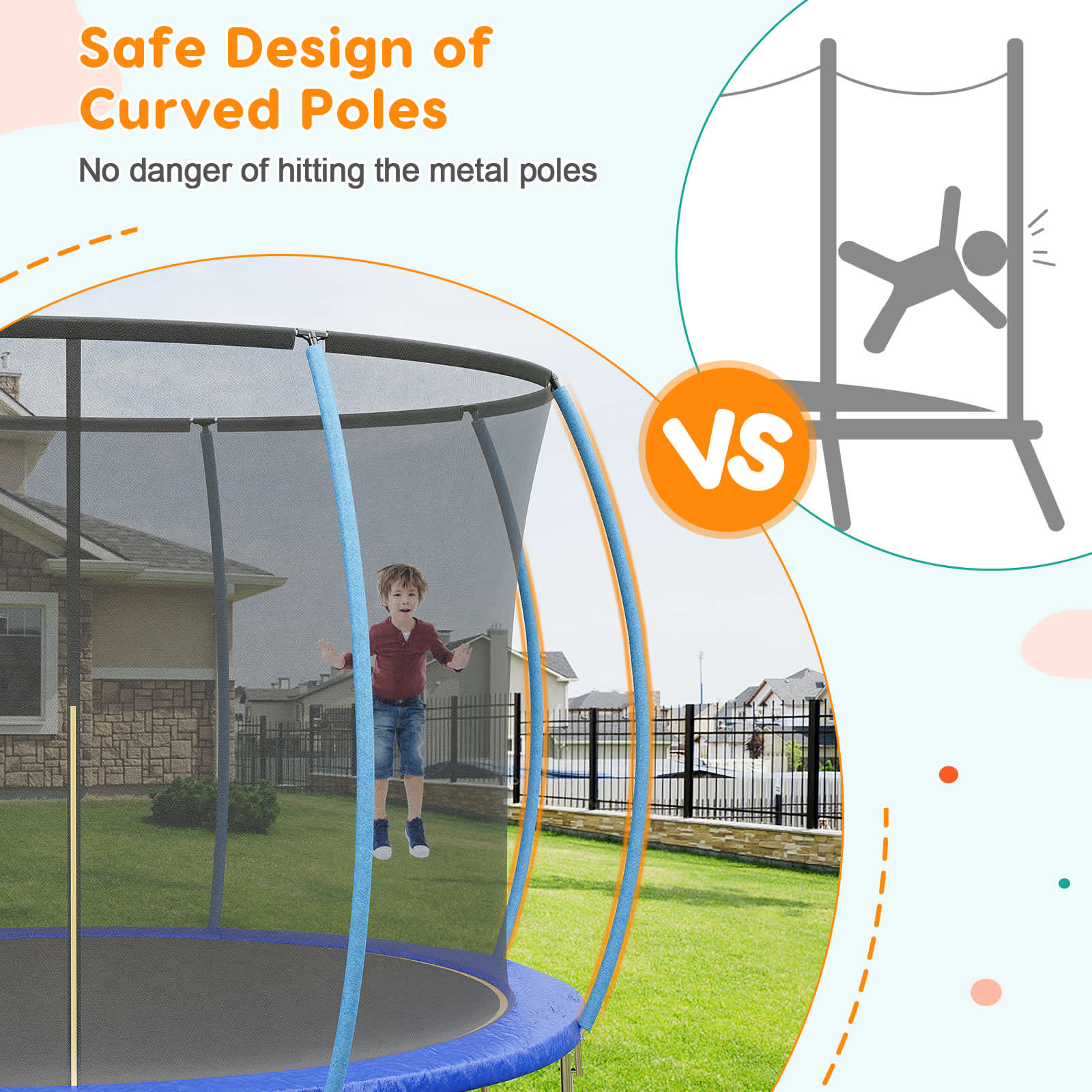 Qeetex DBCPOU0A3F90TK trampolines - View #3