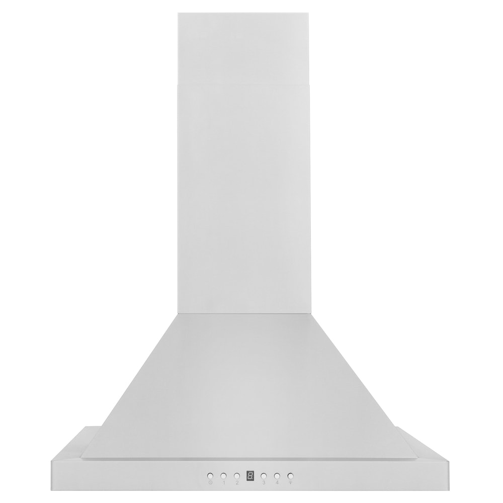 ZLINE KITCHEN & BATH KB-24 24 inch Convertible 400-CFM Recirculating Stainless steel Wall-Mounted Range Hood