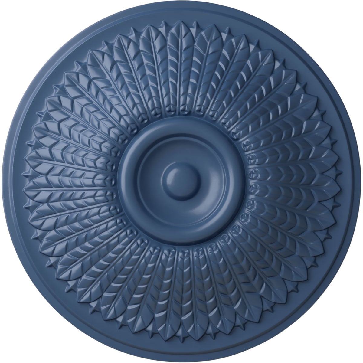 Ekena Millwork CM23MOAMF Modena 23.5-in W x 23.5-in L Painted Americana Polyurethane Whole Ceiling Medallion