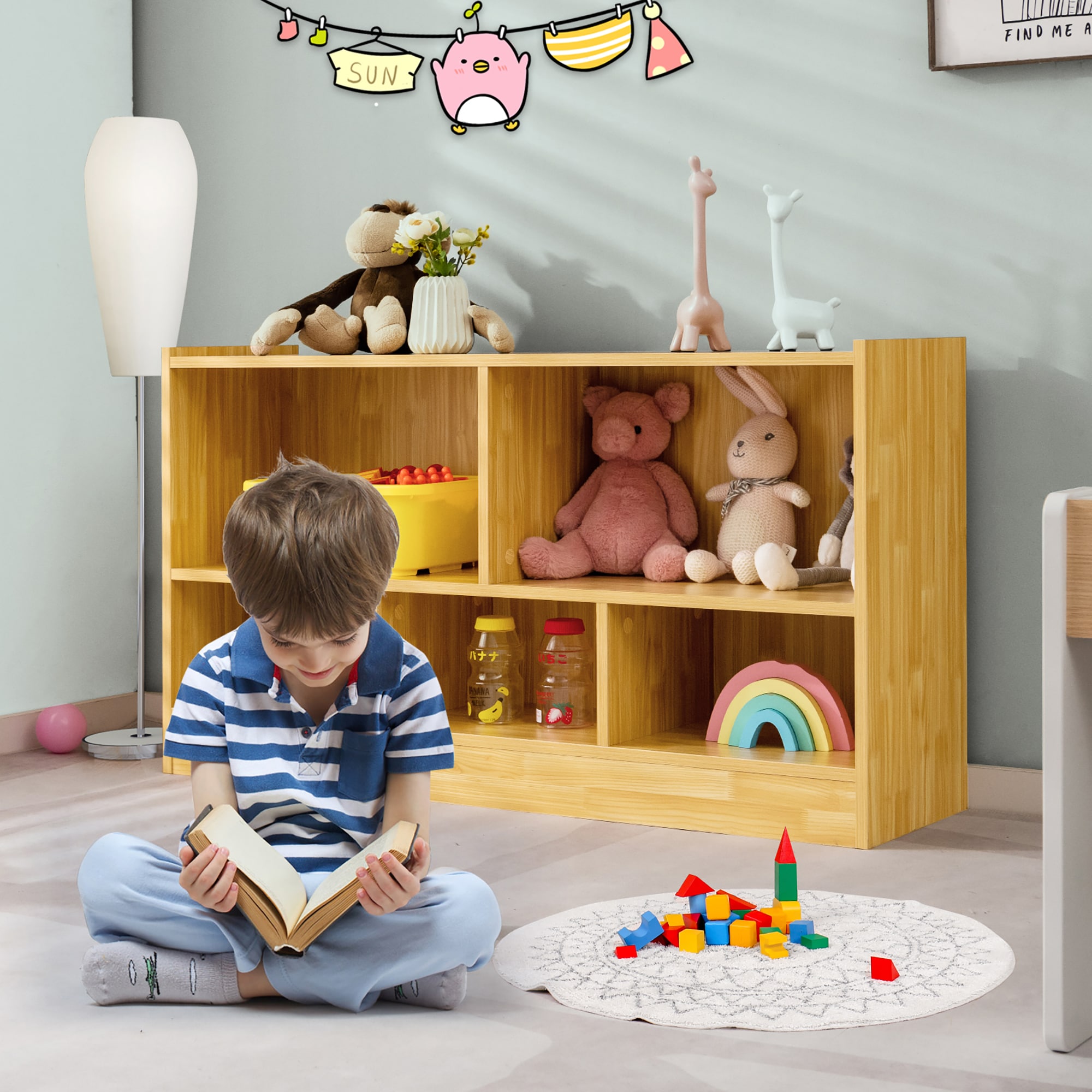 Goplus LWS00448 Kids-Bookcases - View #5