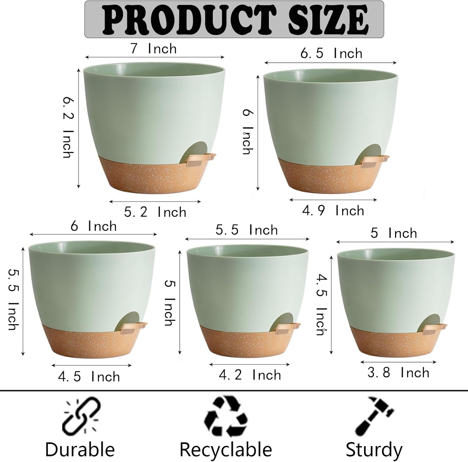 MaseiKar PLANT-POTS-001 Planter-Window-Box - View #4