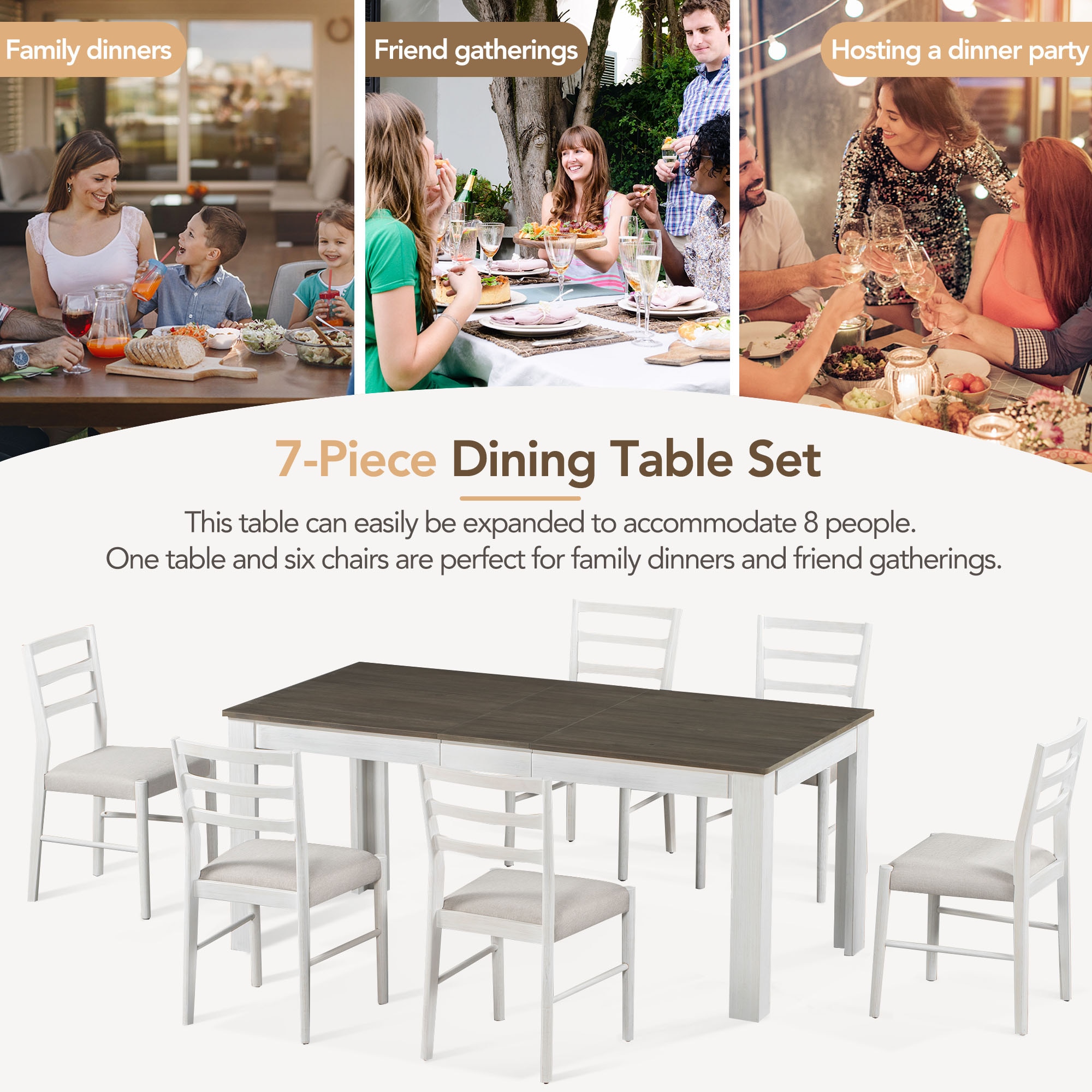 JANSNO DKSELL023 Dining-Sets - View #4
