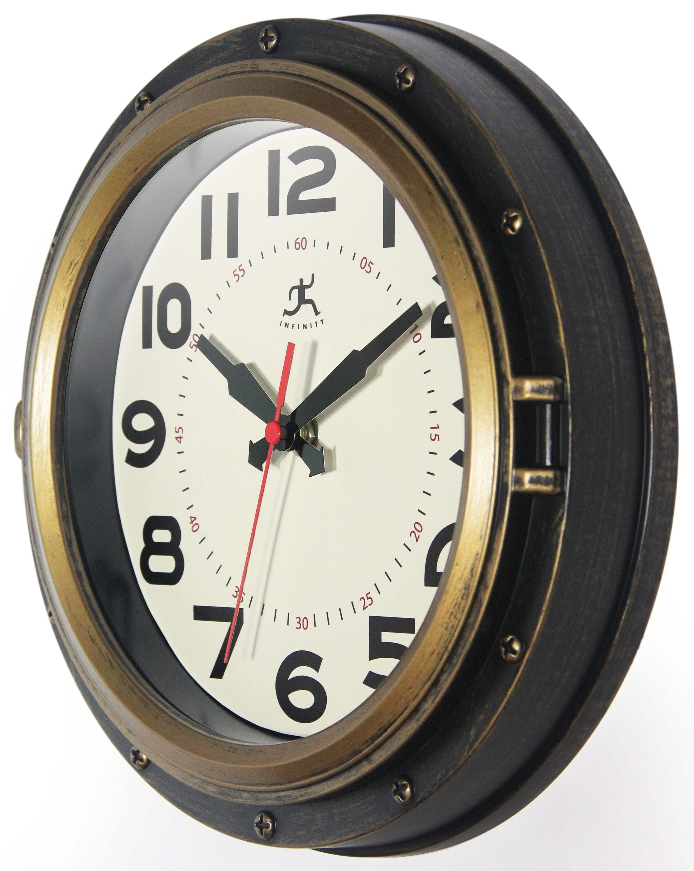 Infinity Instruments 20259AB-4513 Indoor-Outdoor-Clocks - View #6