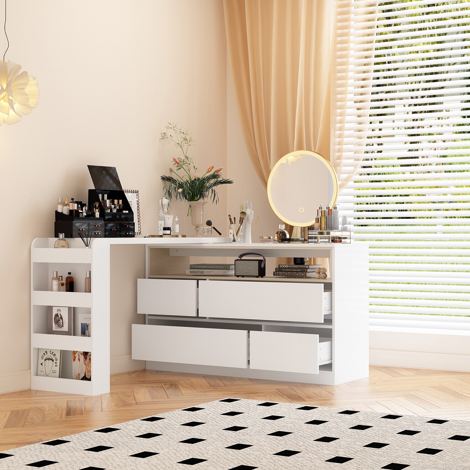 FUFU&GAGA KF150185-01 Bedroom-Vanities - View #2