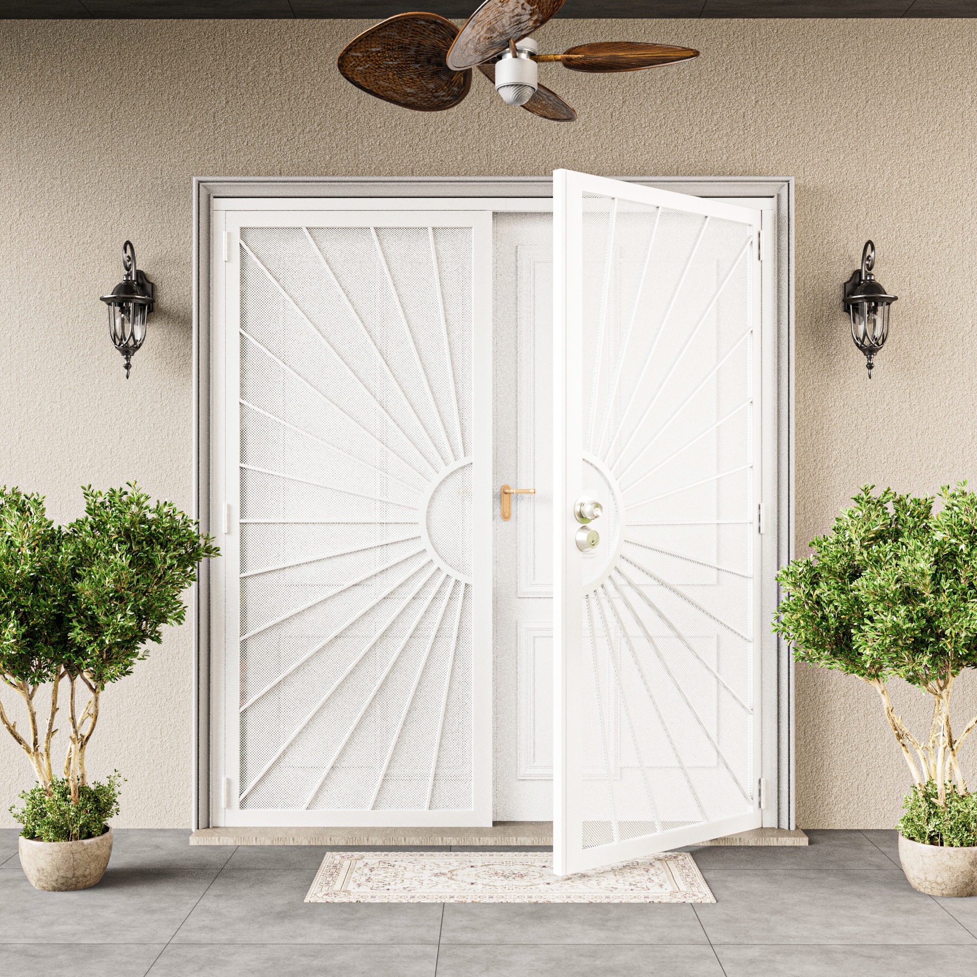 JUJUBON EX-SECDSD-WTTY-72 Security-Doors - View #3
