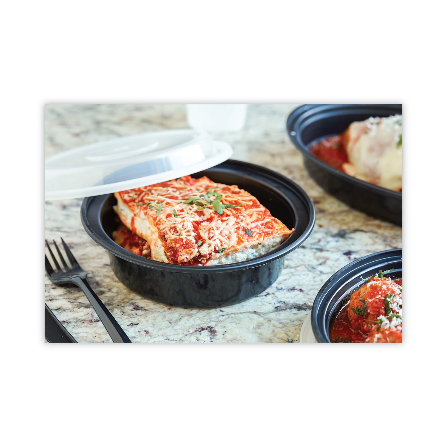pactiv evergreen Newspring VERSAtainer Microwavable Containers 16 oz 6 ...