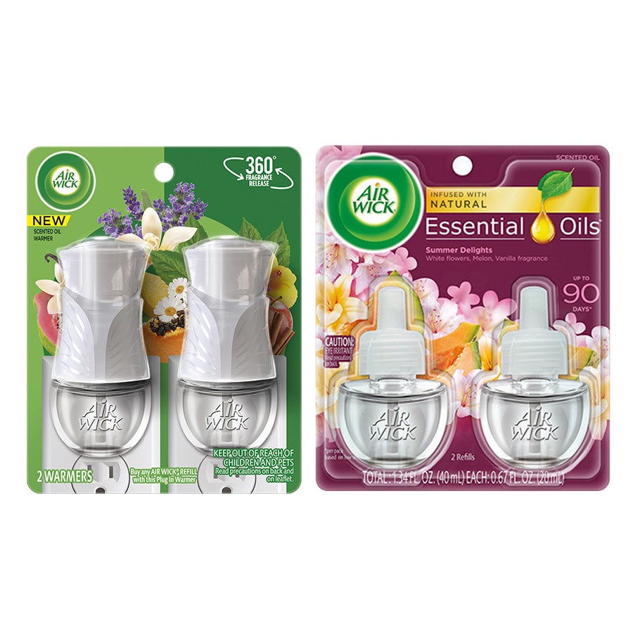 Air Wick Scented Oil Warmer 2 pc