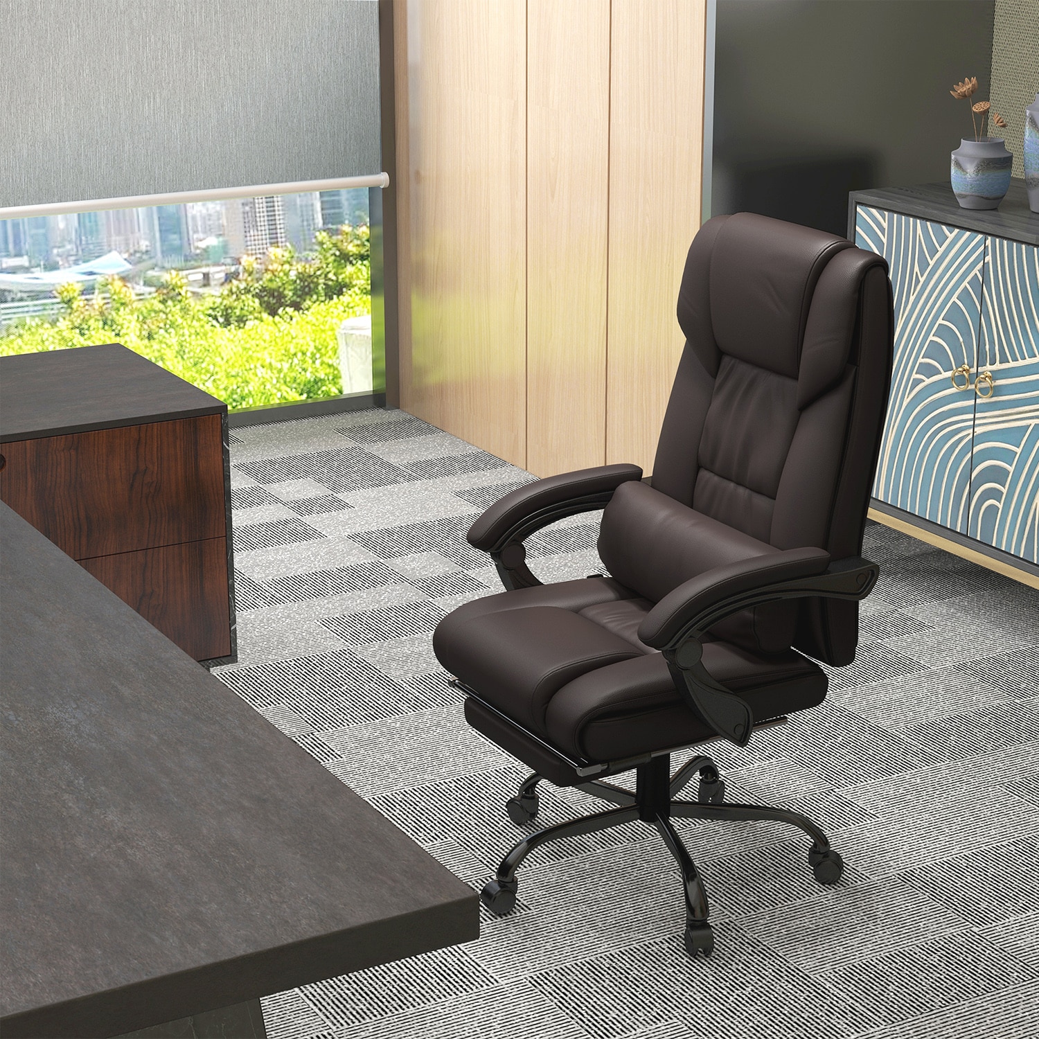 Sumyeg WF-CT-1353B-GL Office-Chairs - View #3
