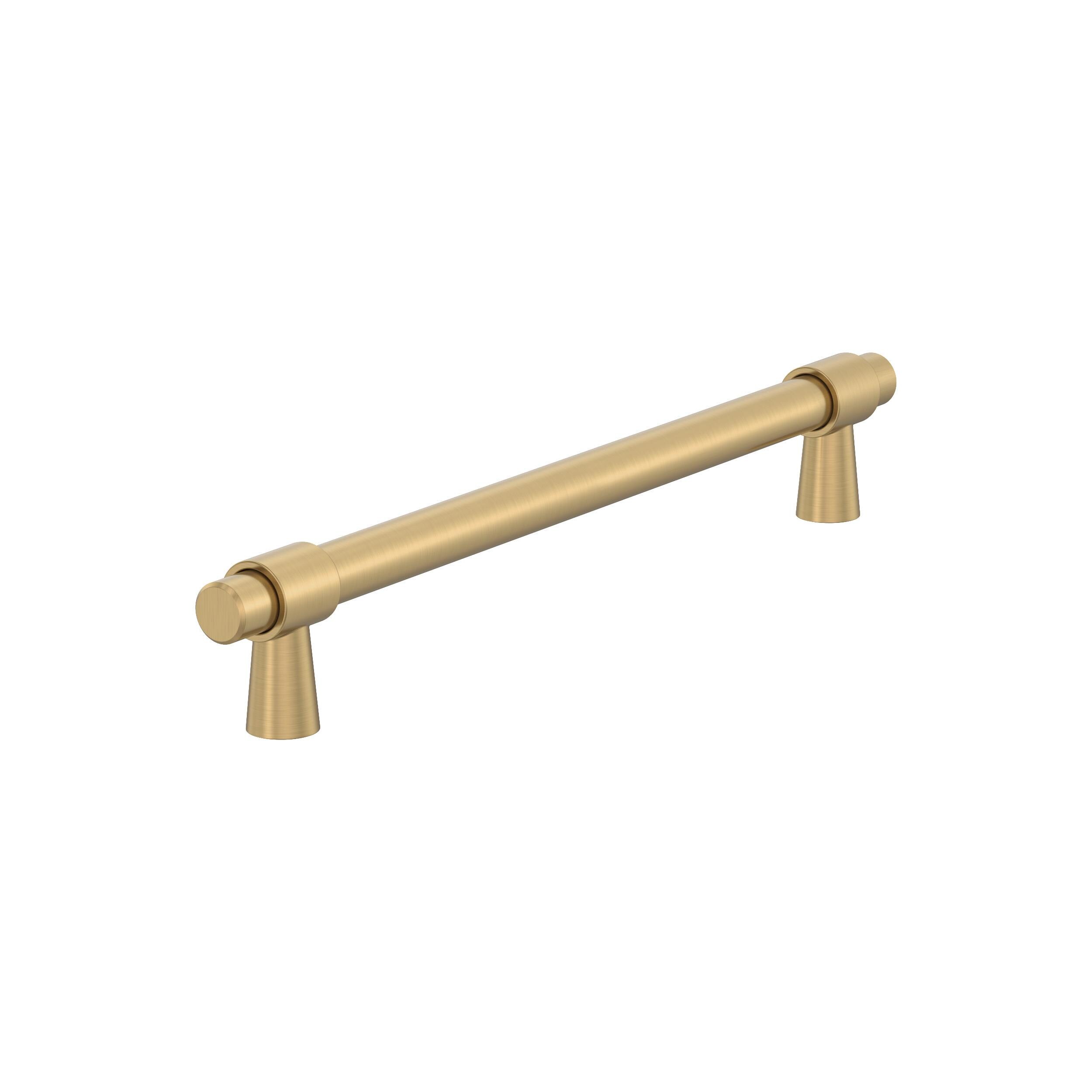 Amerock BP54035CZ Destine 12-in , 305mm Center to Center Champagne Bronze Cylindrical Bar For Use on Appliances Drawer Pulls