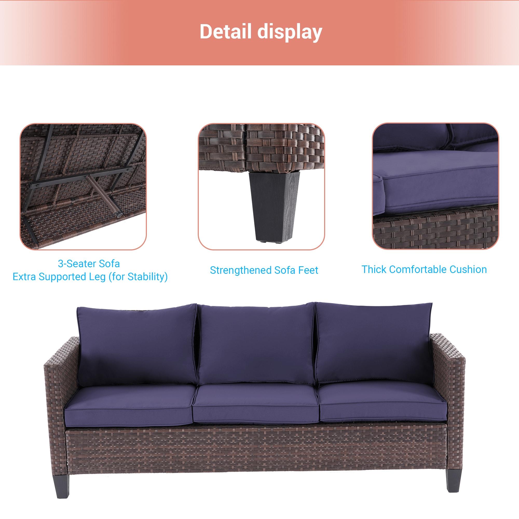 Sonkuki SD-AB-BNY-95T13 Patio-Conversation-Sets - View #6