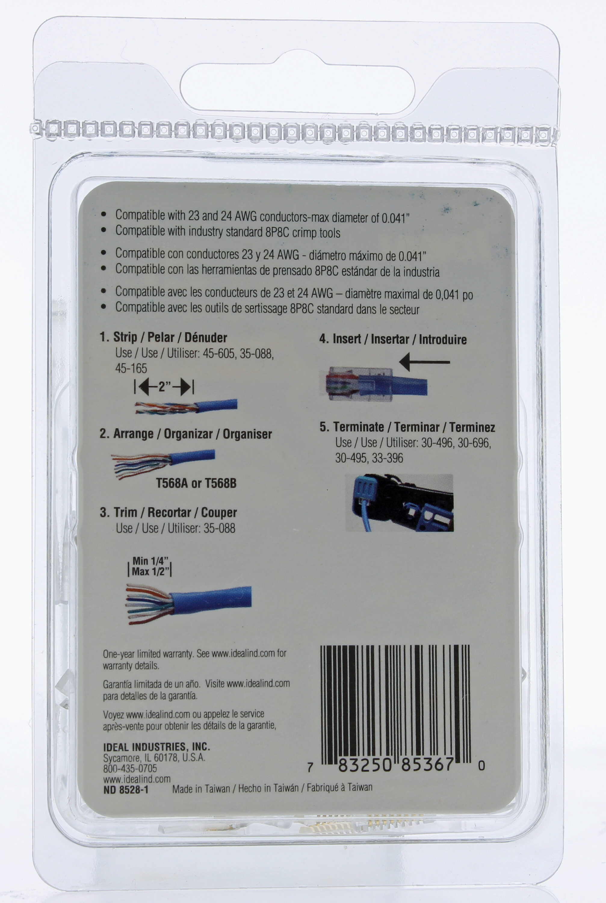 IDEAL 85-367 Voice-Data-Connectors - View #3