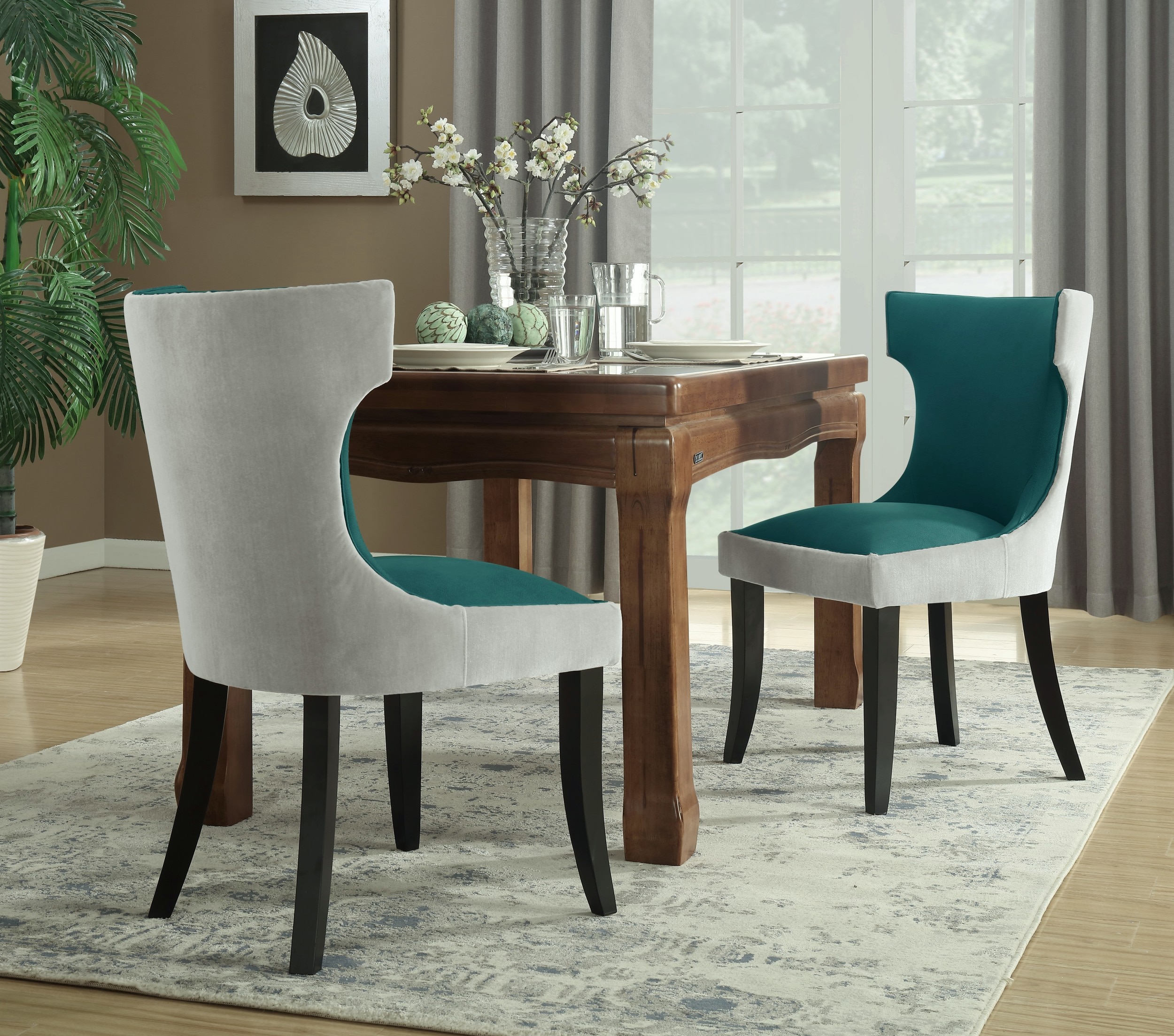 Chic Home Design FDC2717-LW Dining-Chairs - View #2