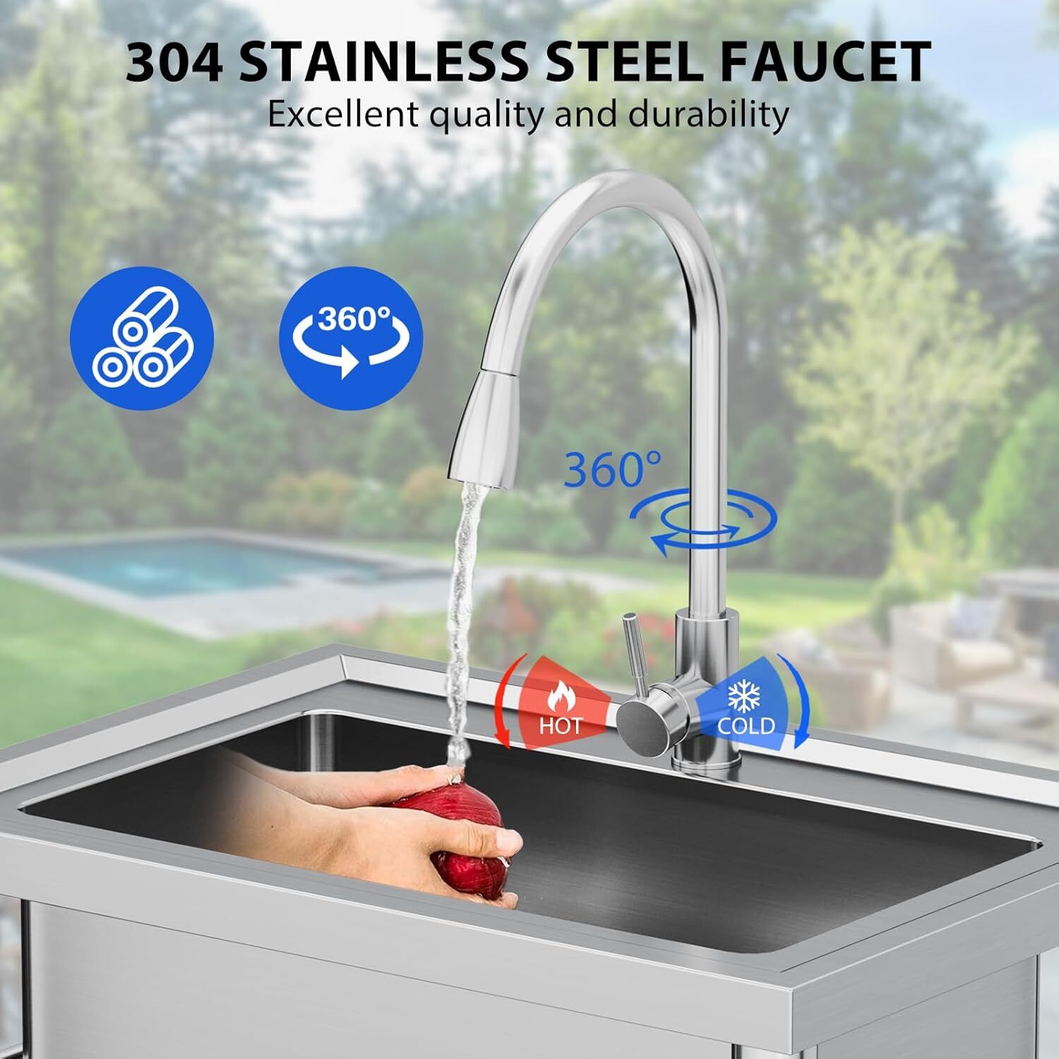 Qeetex GGL-PHO-12JRR8GY Bar-Prep-Sinks - View #4