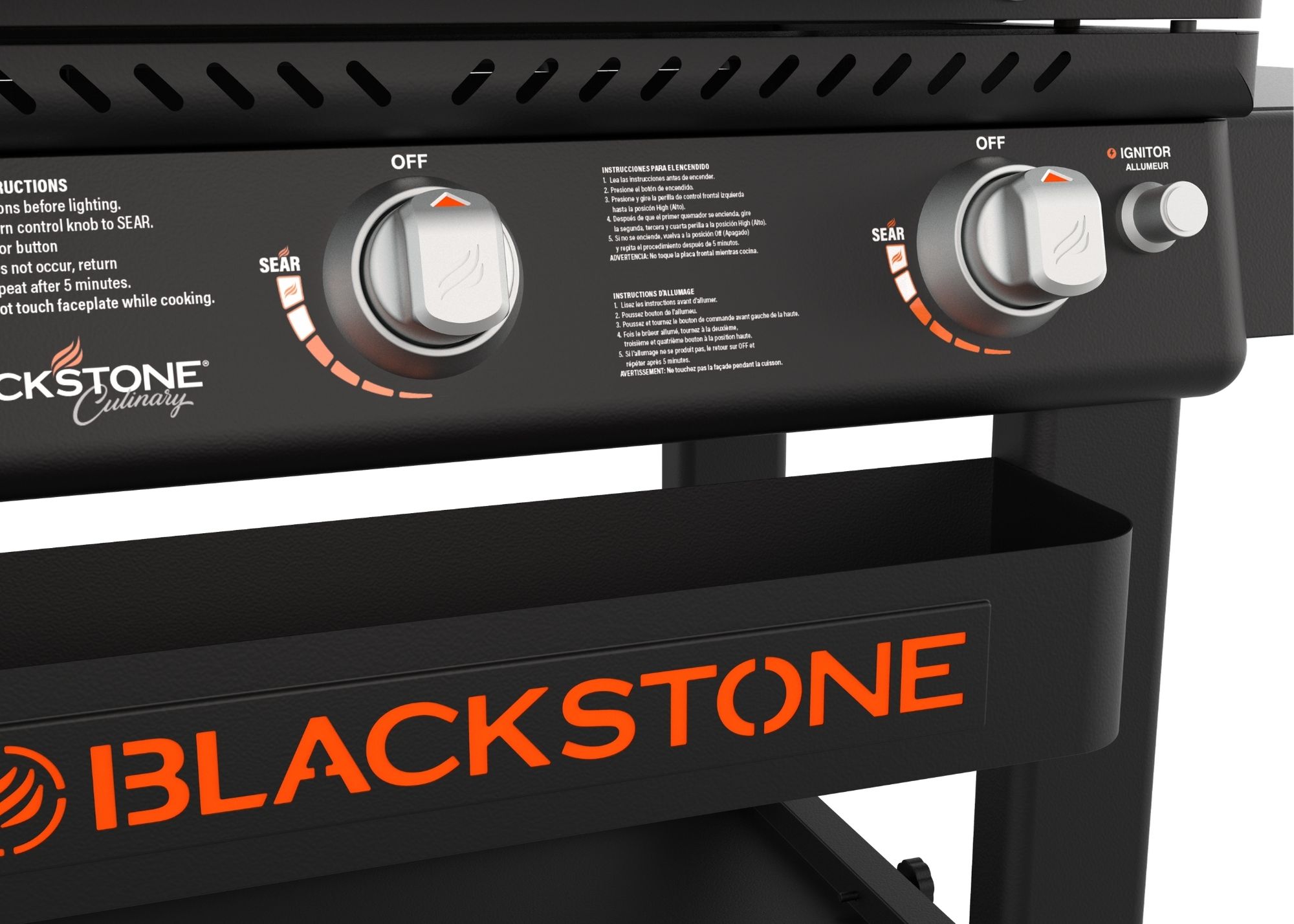 Blackstone 3 outlet burner griddle