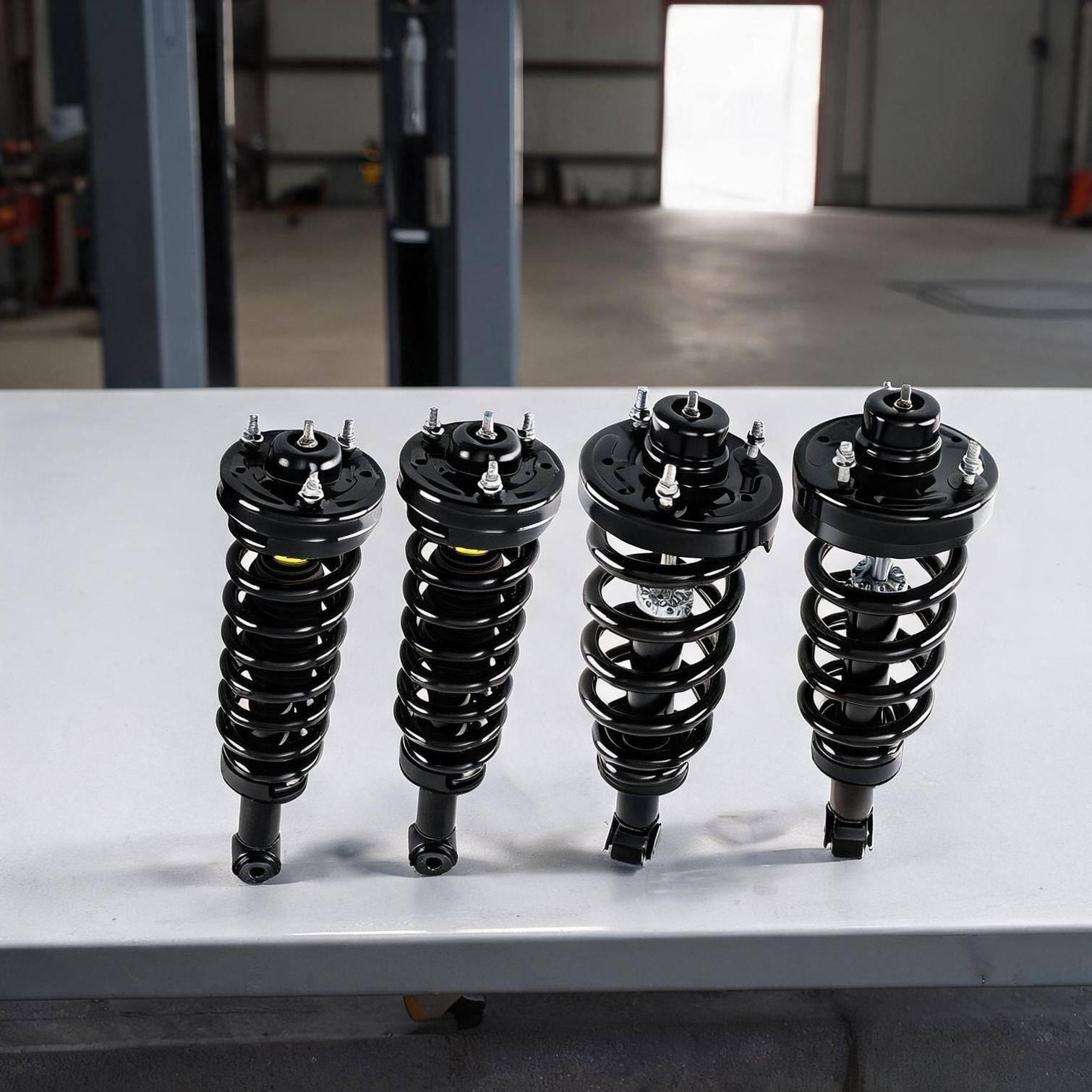 Naturefalls Front and Rear Suspension Strut Assembly for Lincoln Navigator 2007-2013 Heavy-Duty Steel Construction with Enhanced Damping Stability
